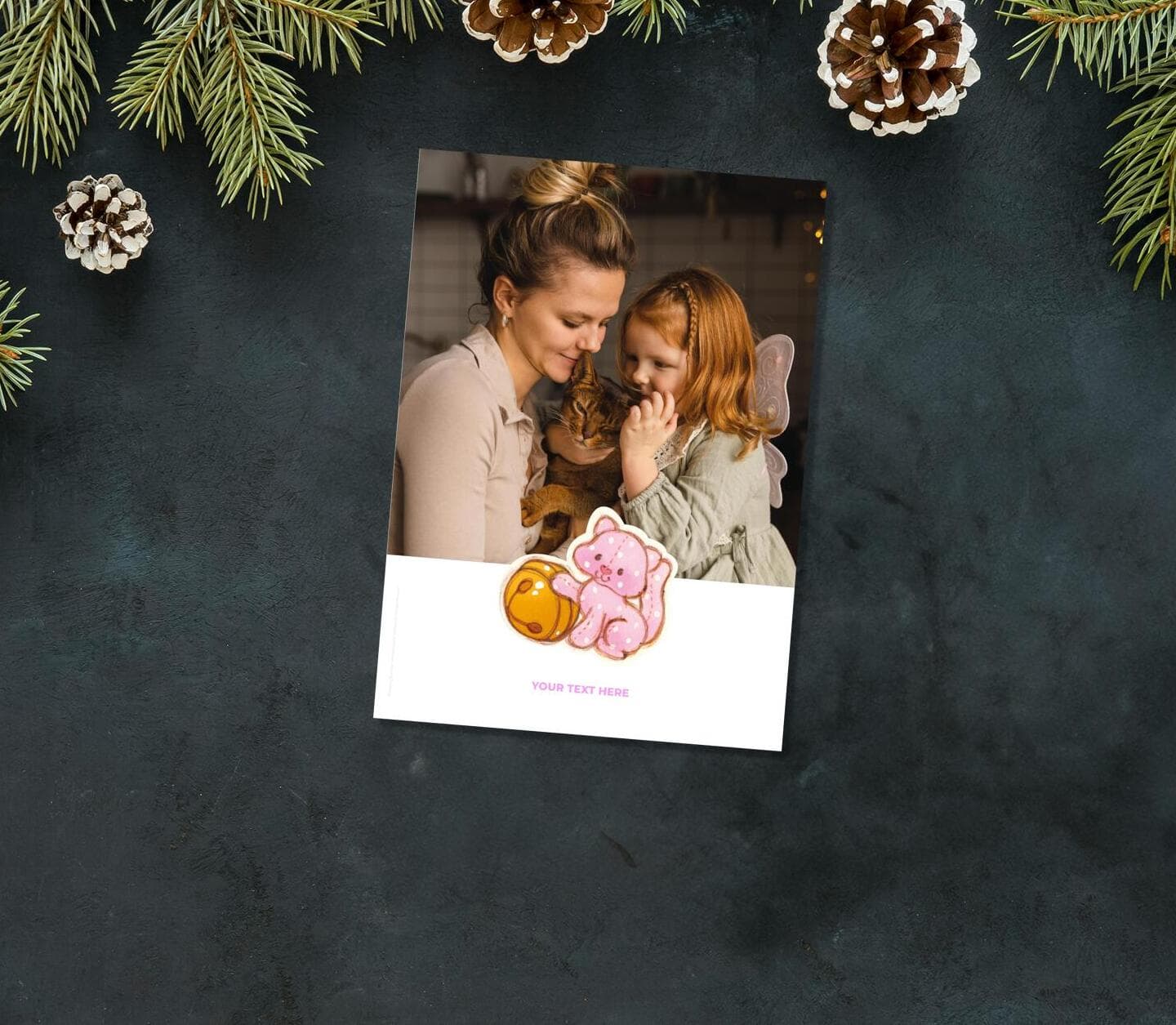 Strawberry Shortcake™ Cute Cat Card