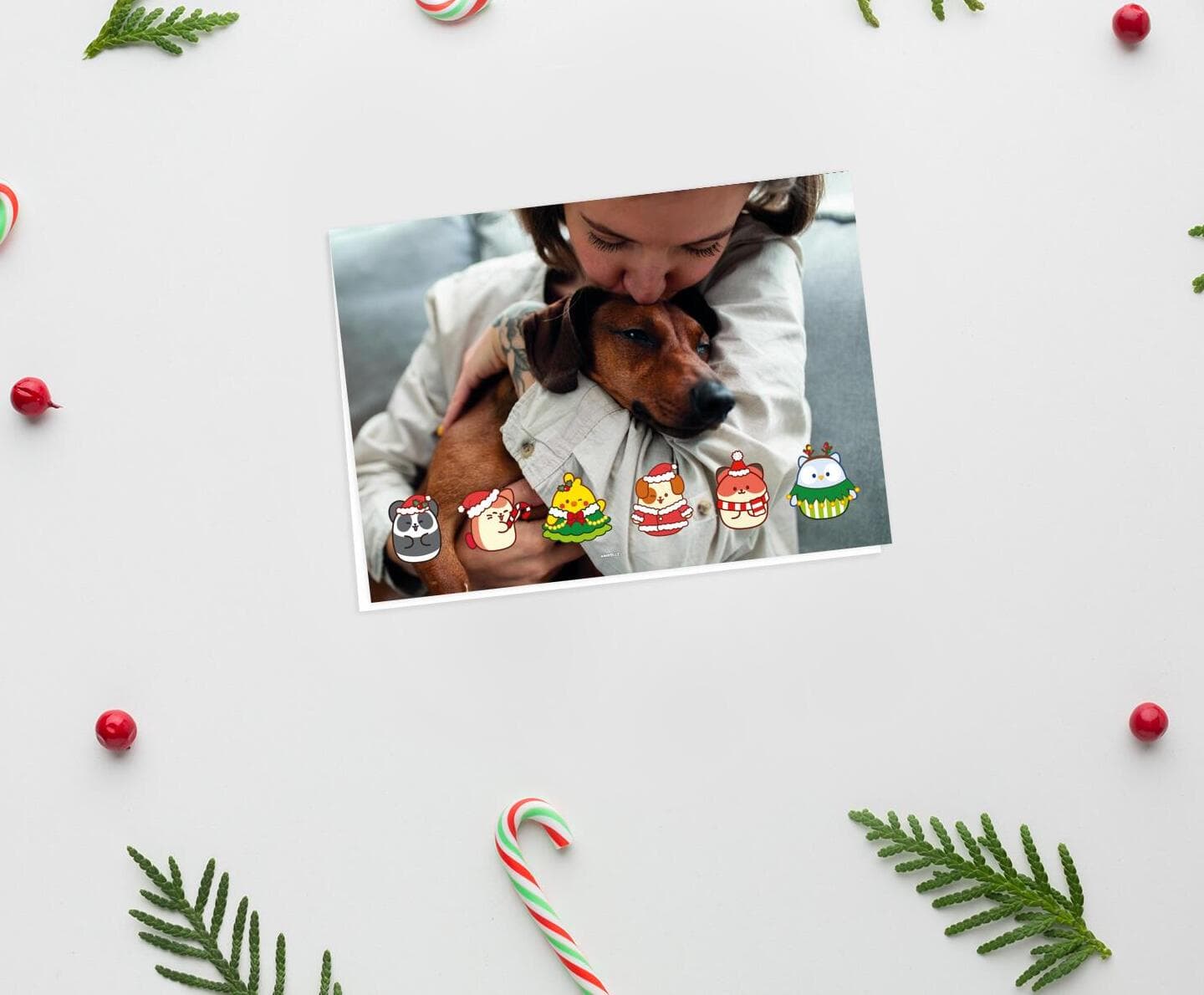 Anirollz® Pets Christmas Card