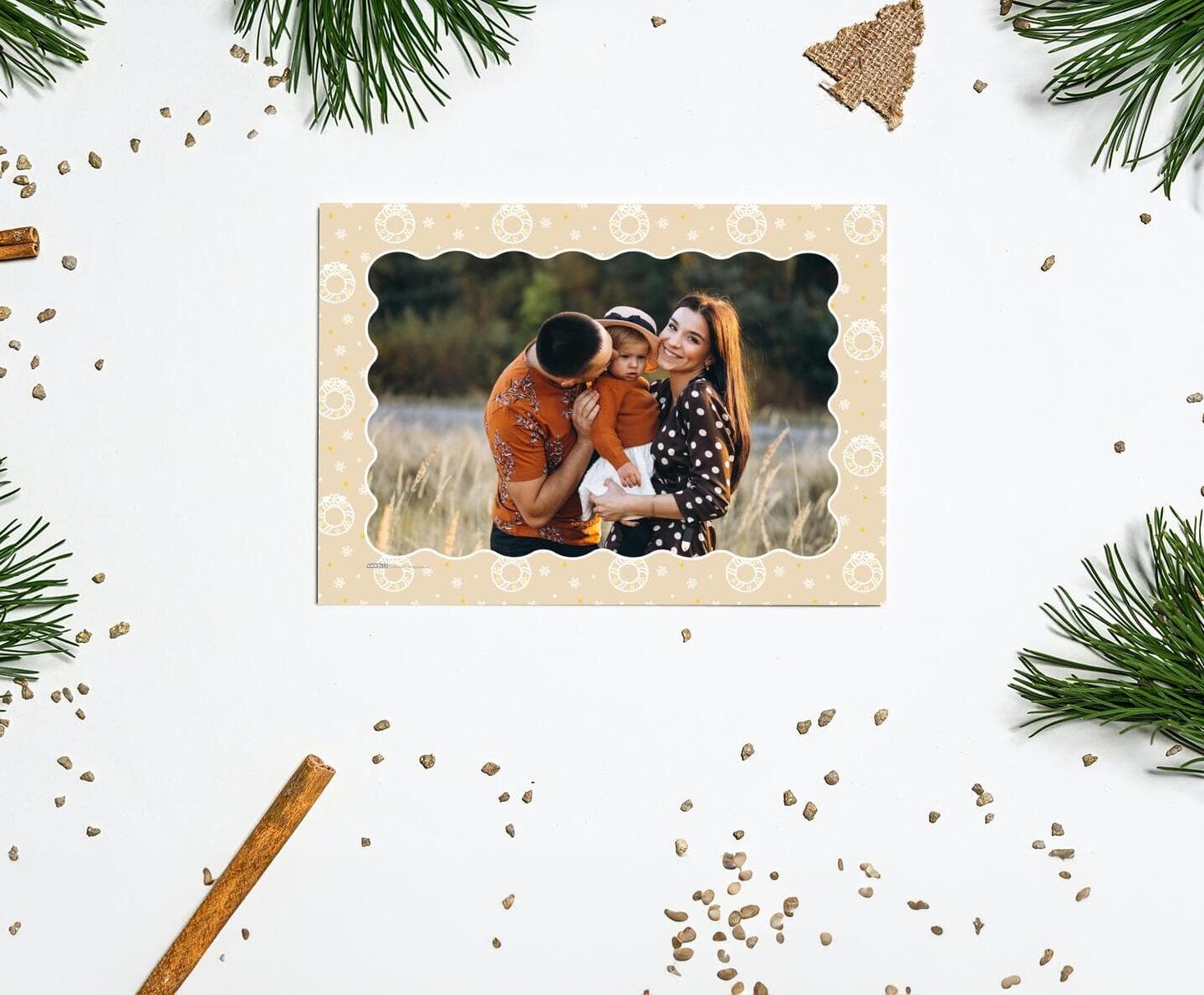 Anirollz® Pattern Christmas Card