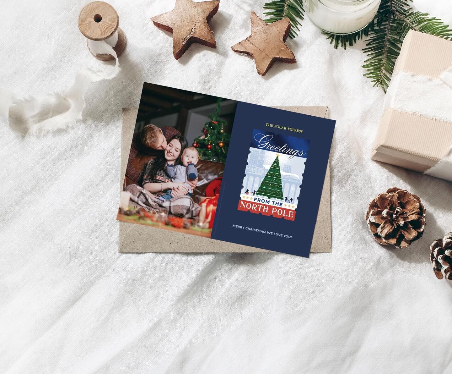 Polar Express™ The North Pole Card