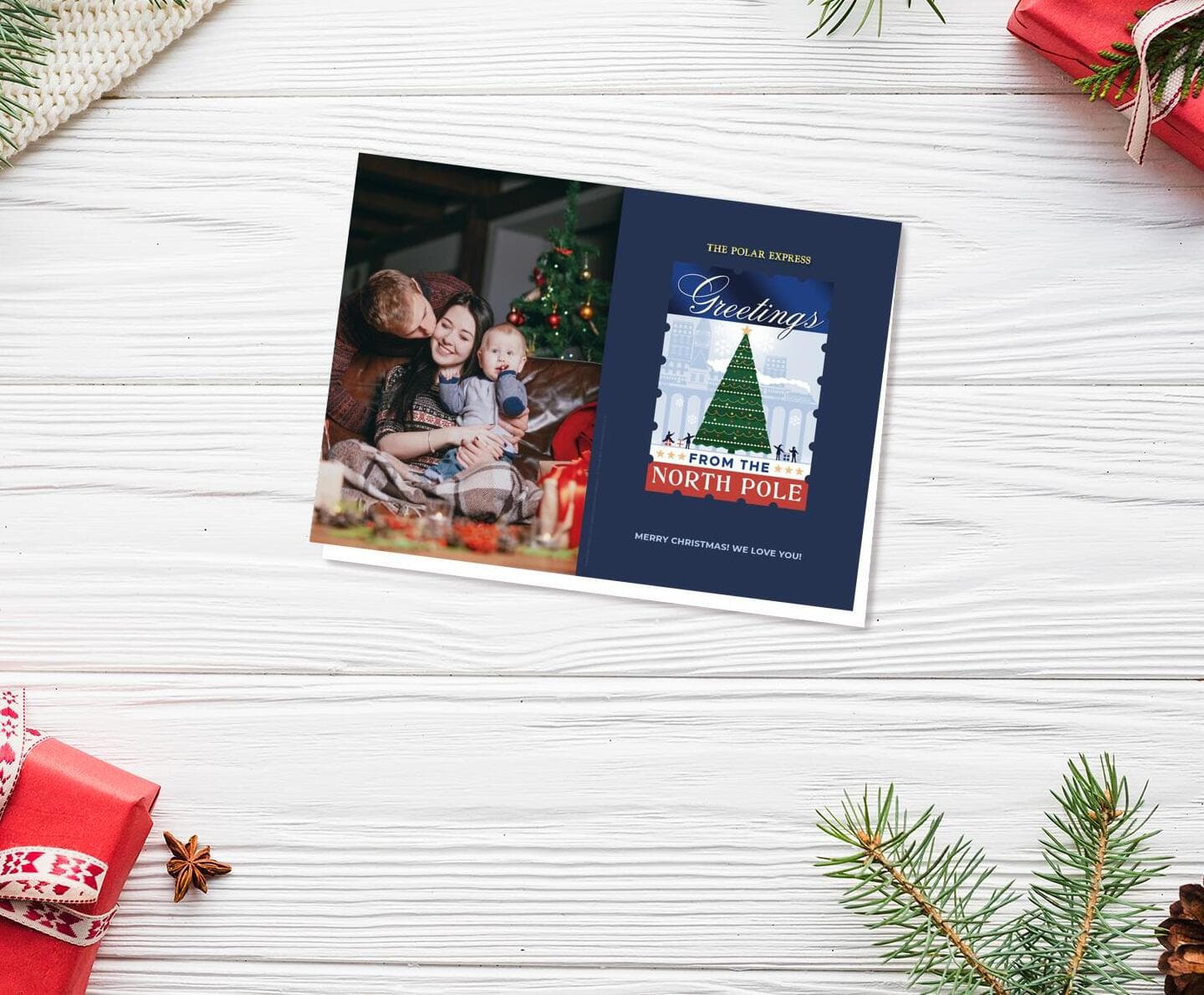 Polar Express™ The North Pole Card