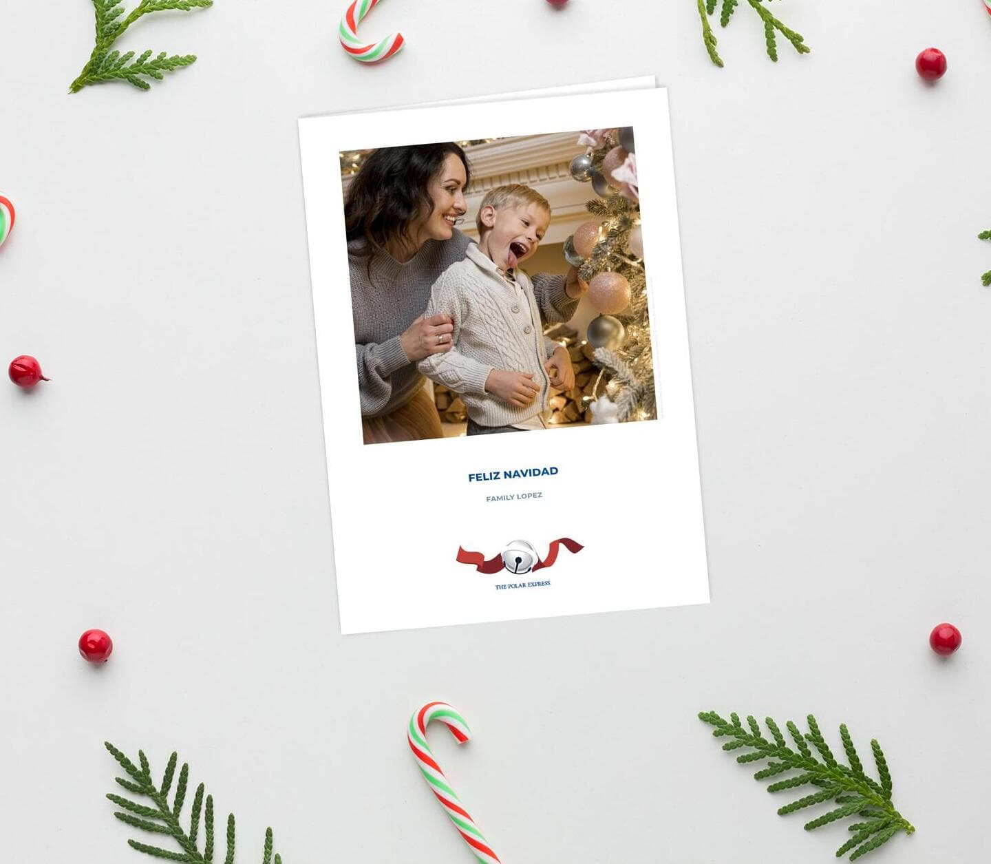 Polar Express™ Polaroid Card