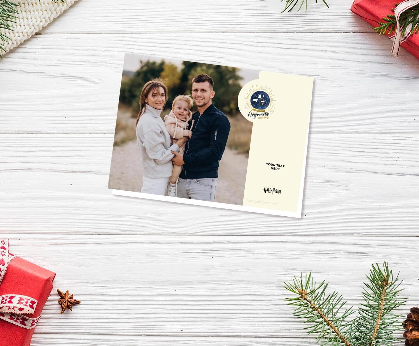 Harry Potter™ Hogwarts Horizontal Card