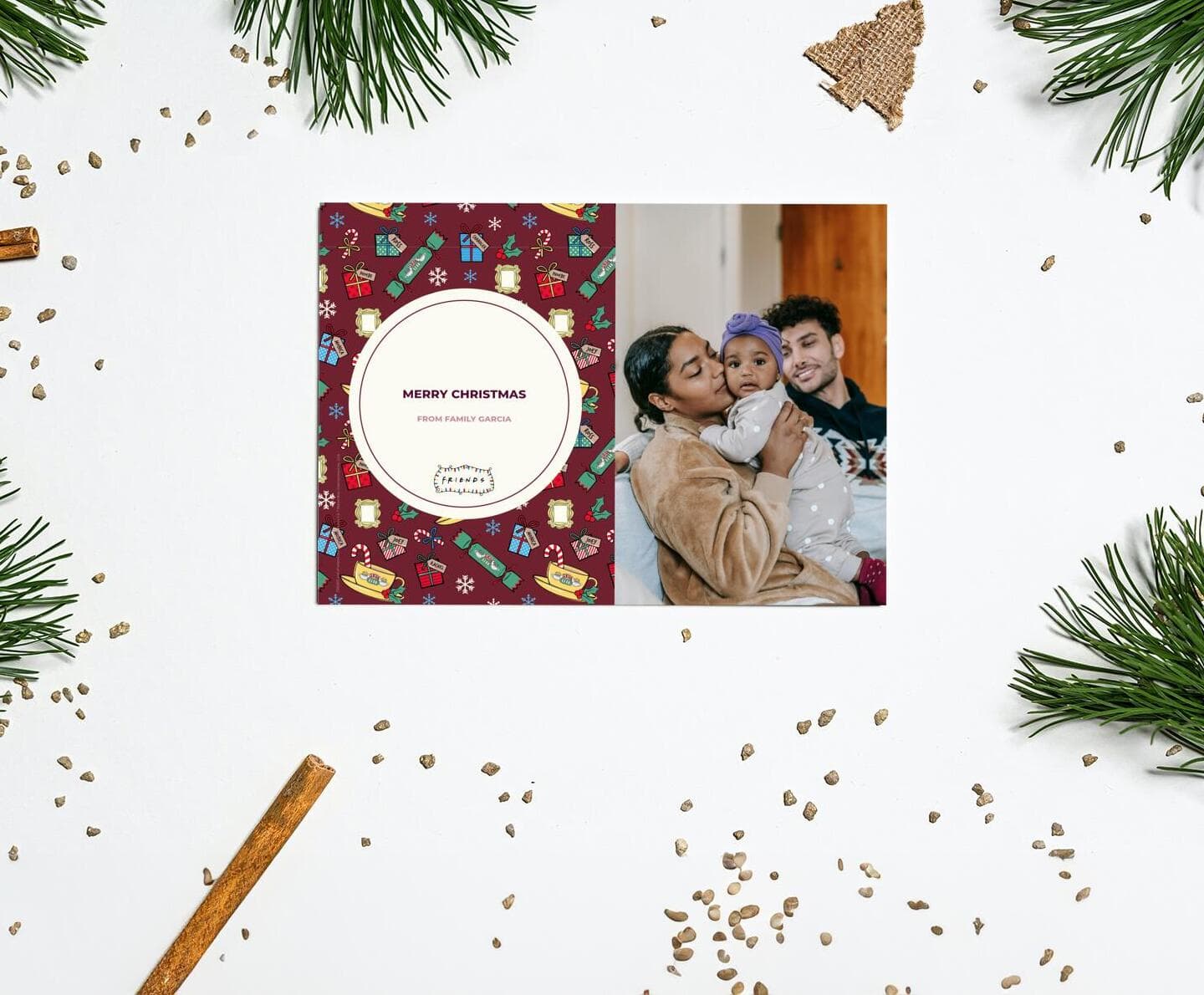 Friends™ Red Gifts Pattern Card