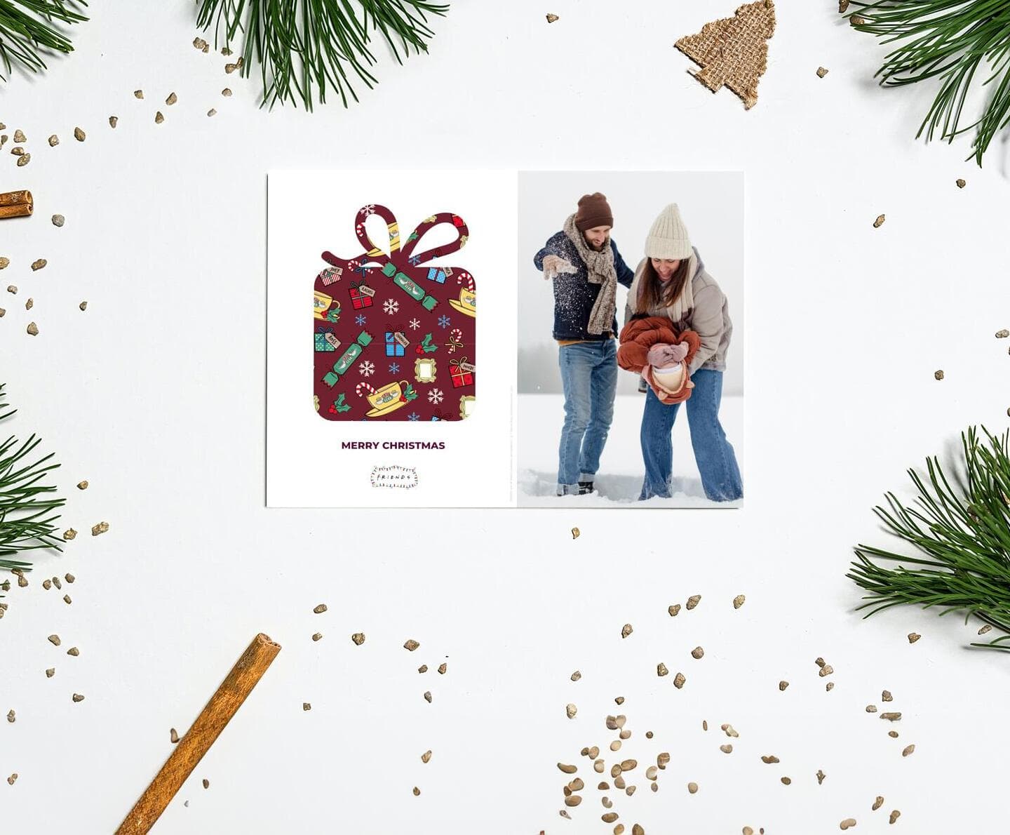 Friends™ Christmas Surprise Card