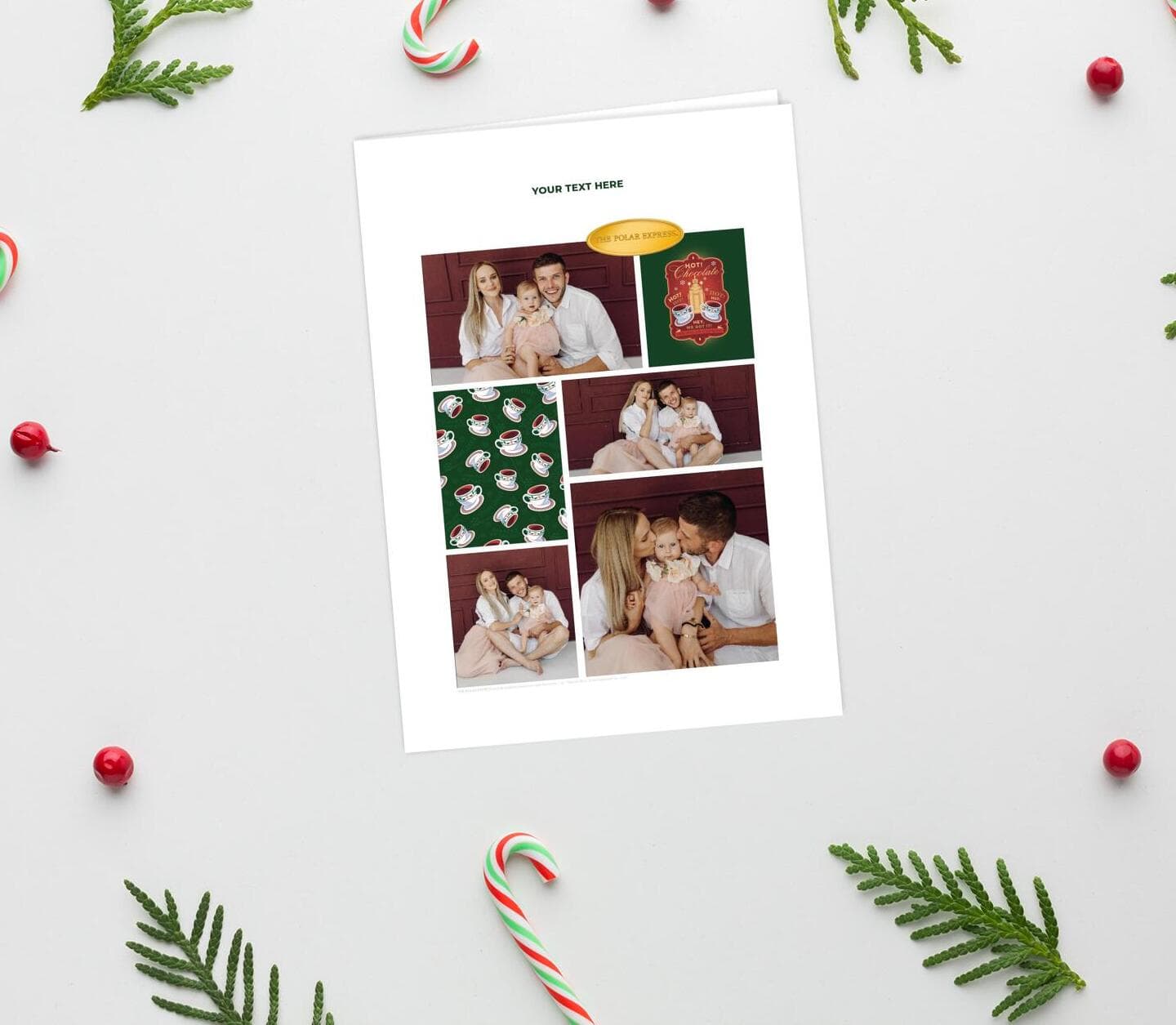 Polar Express™ Chocolate Card