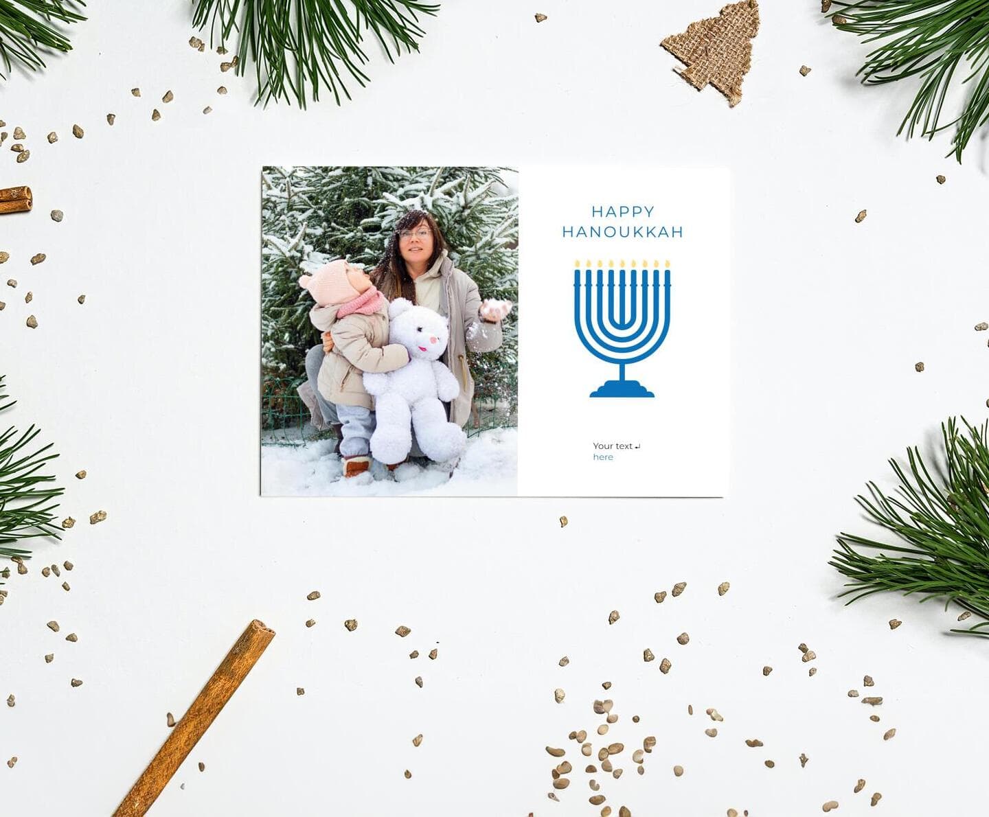 Hanukkah Classic Card