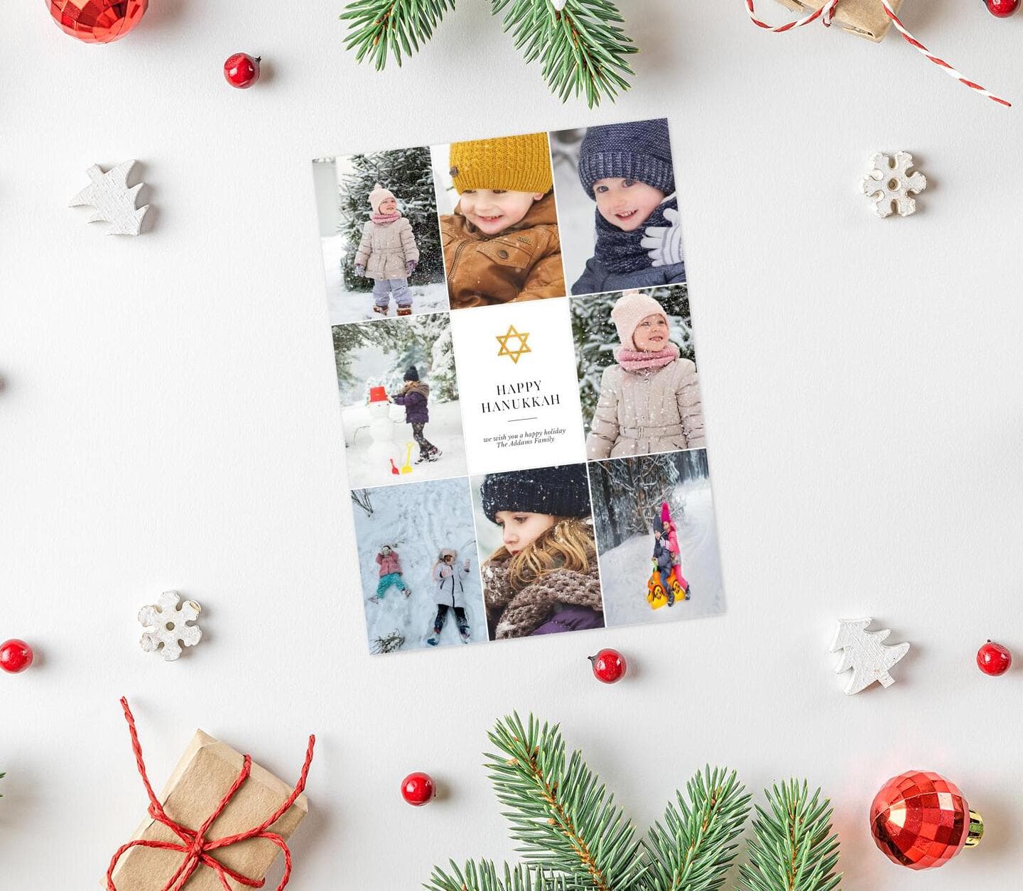 Little Star Of David Card