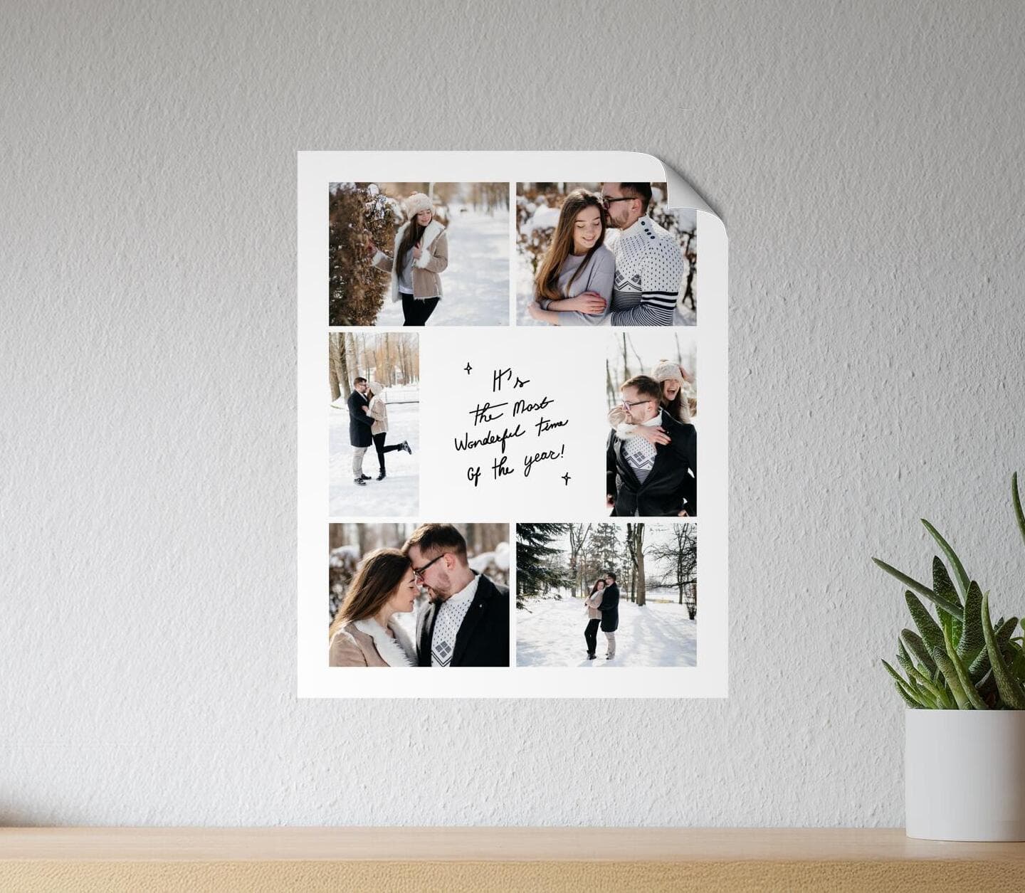 Christmas Handwriting Quote Poster