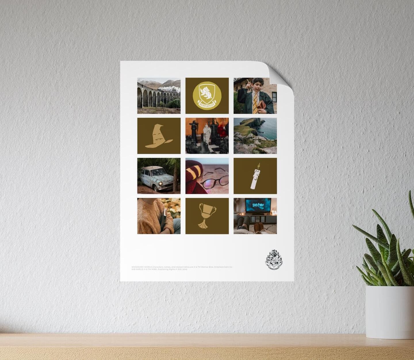 Harry Potter™ Hufflepuff Multiphoto Poster