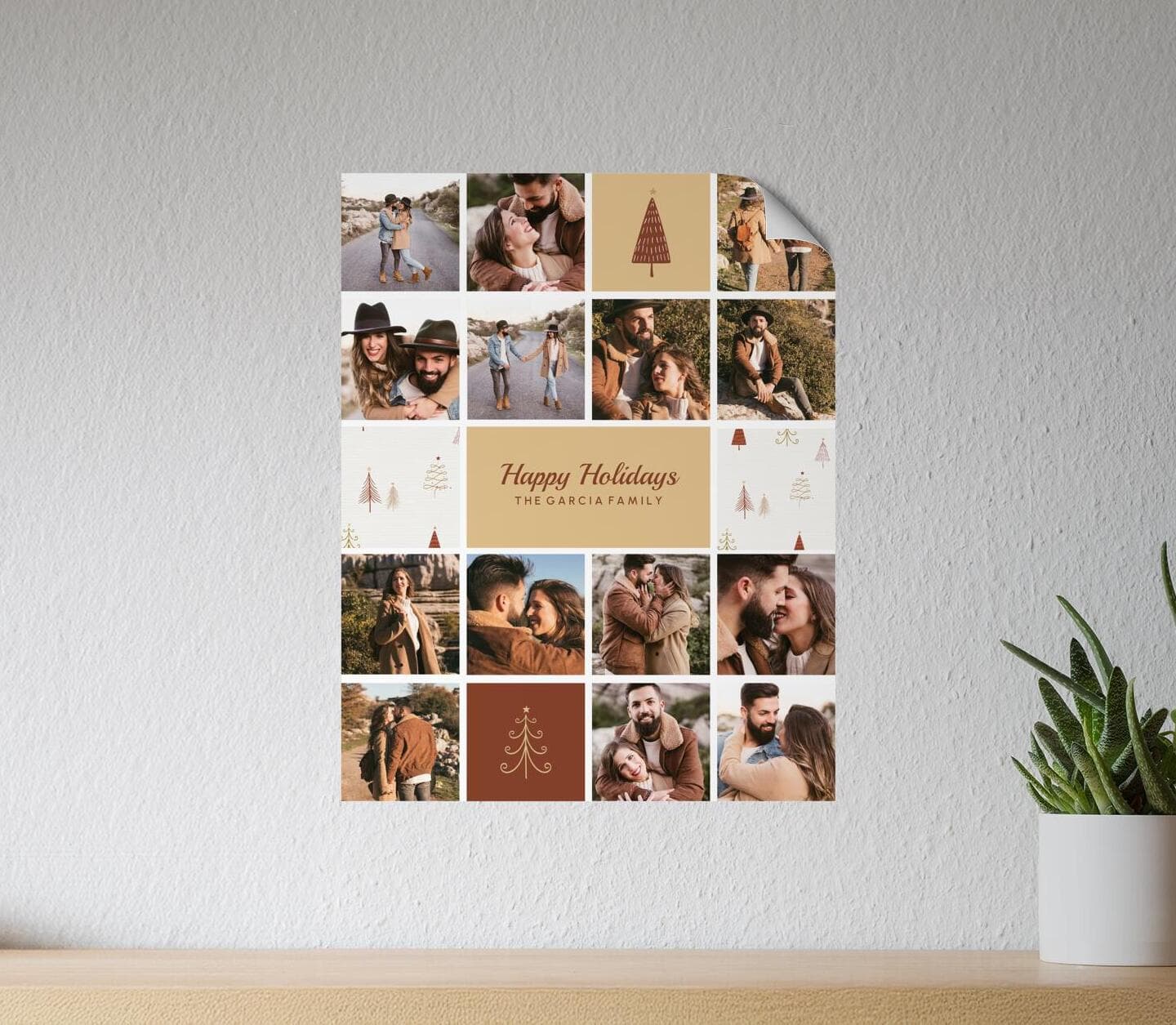 Fir Tree Multiphoto Poster