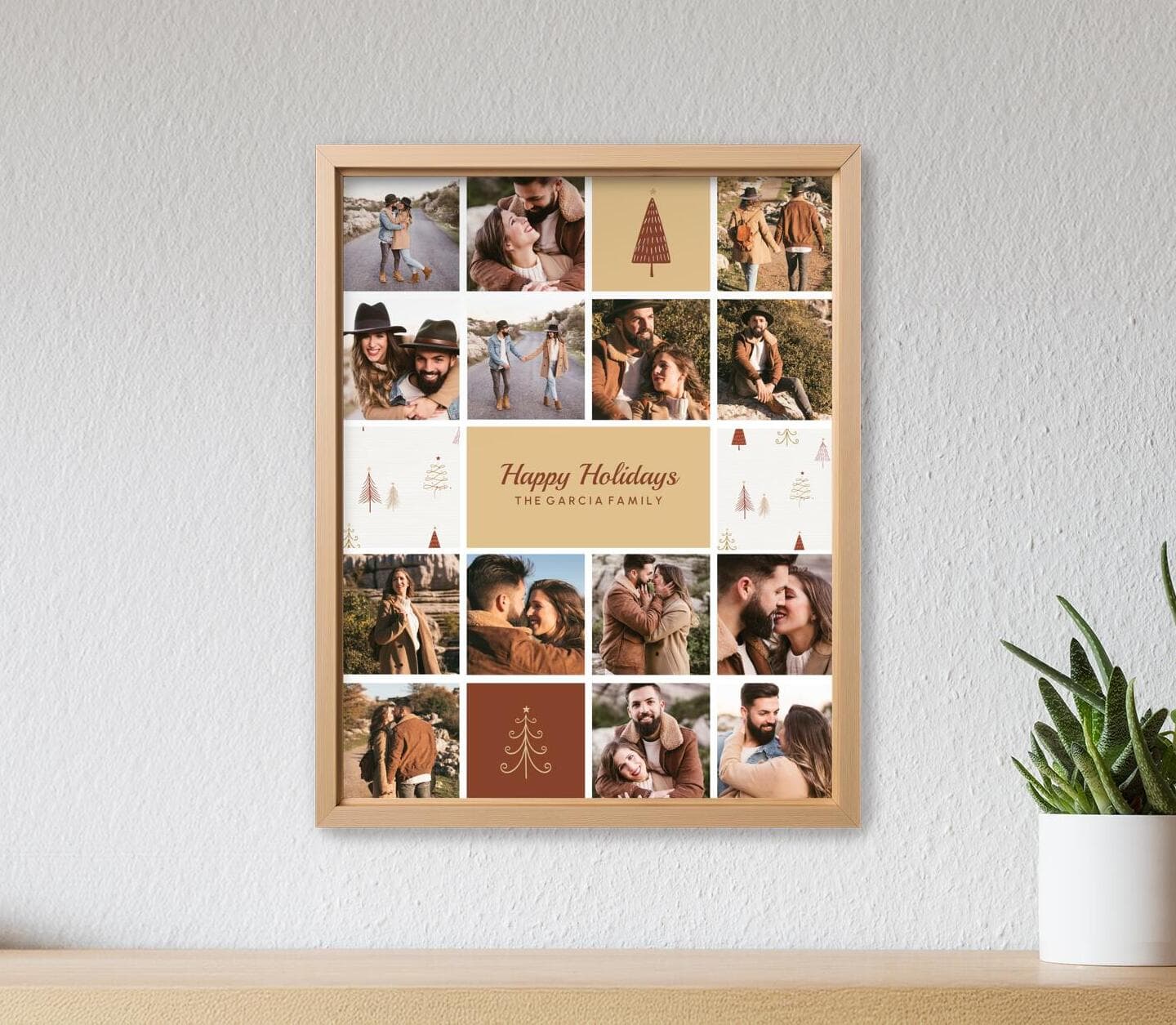 Fir Tree Multiphoto Poster