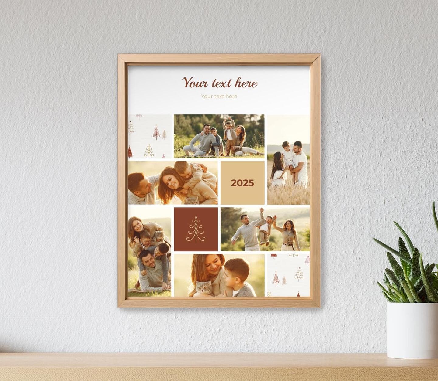 Warm Christmas Large Poster