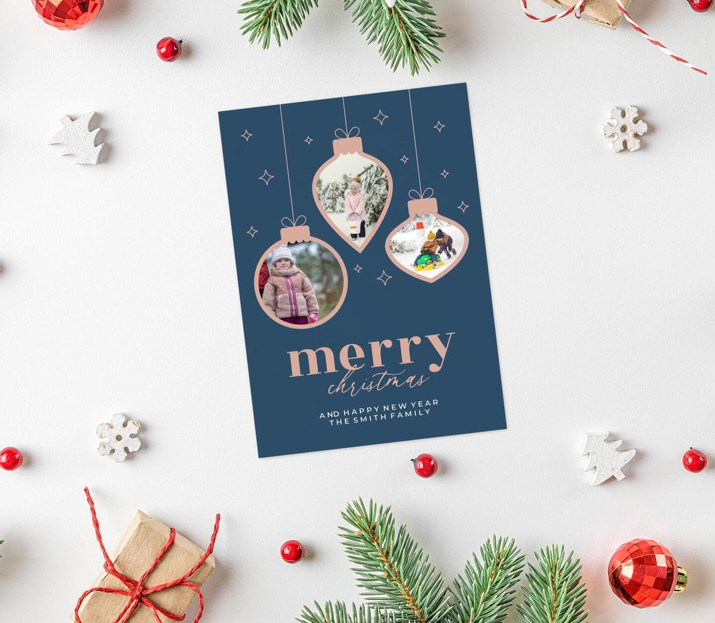 Elegant Ornaments Card