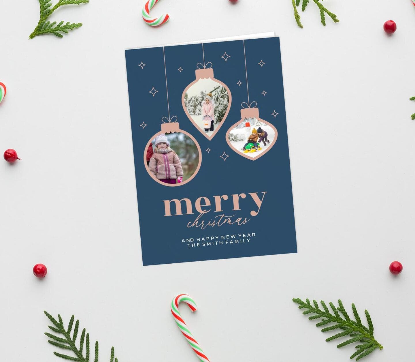 Elegant Ornaments Card