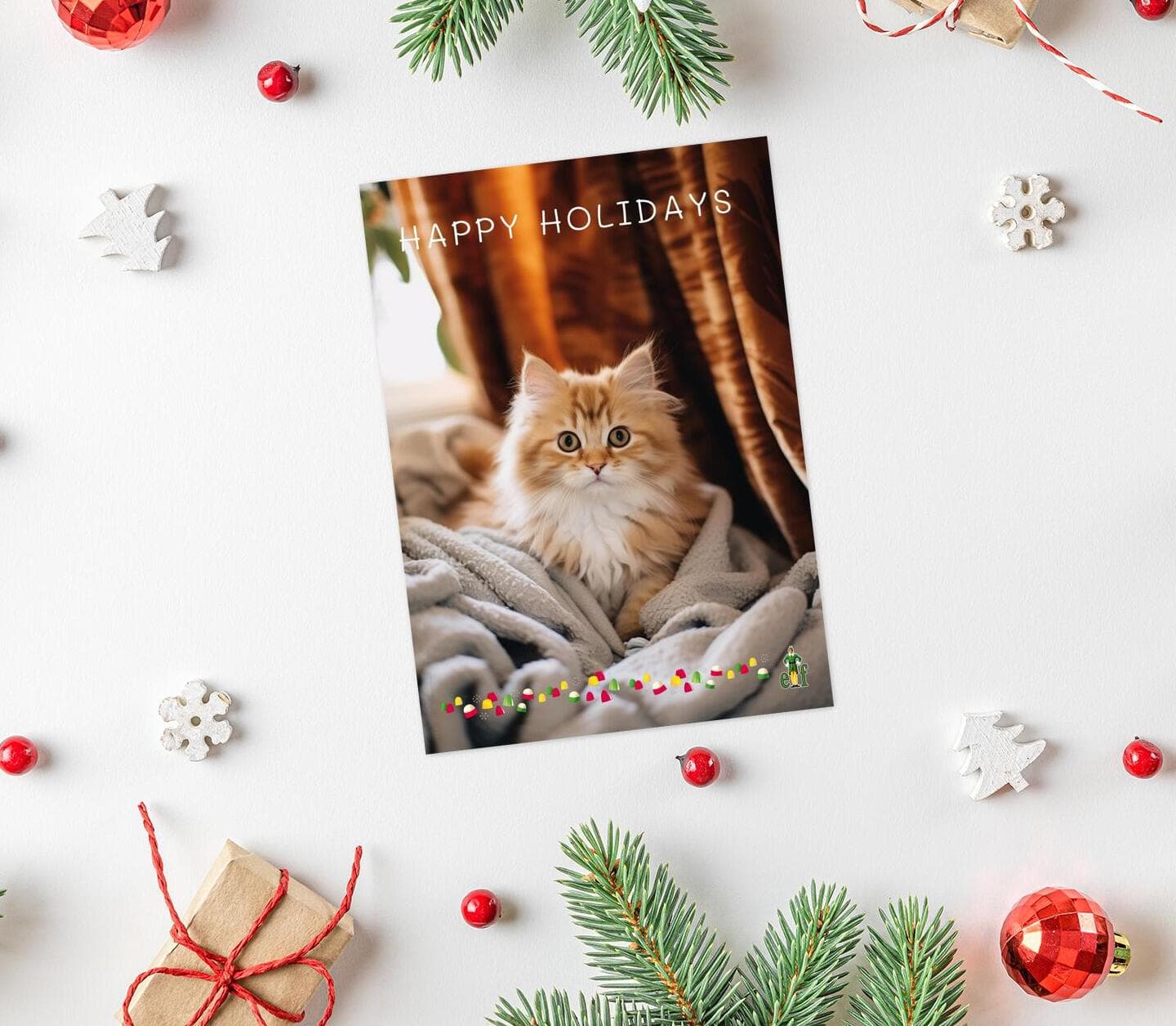 Elf™ Happy Holidays Card