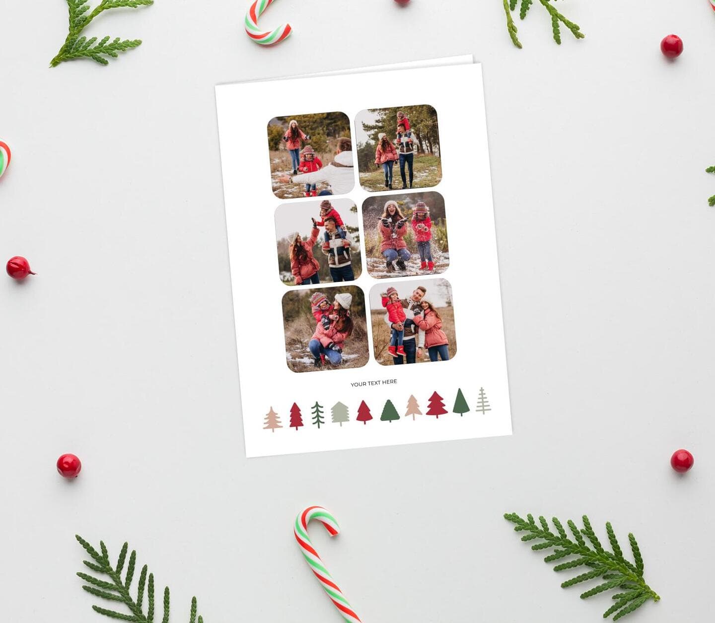 Little Christmas Trees Card