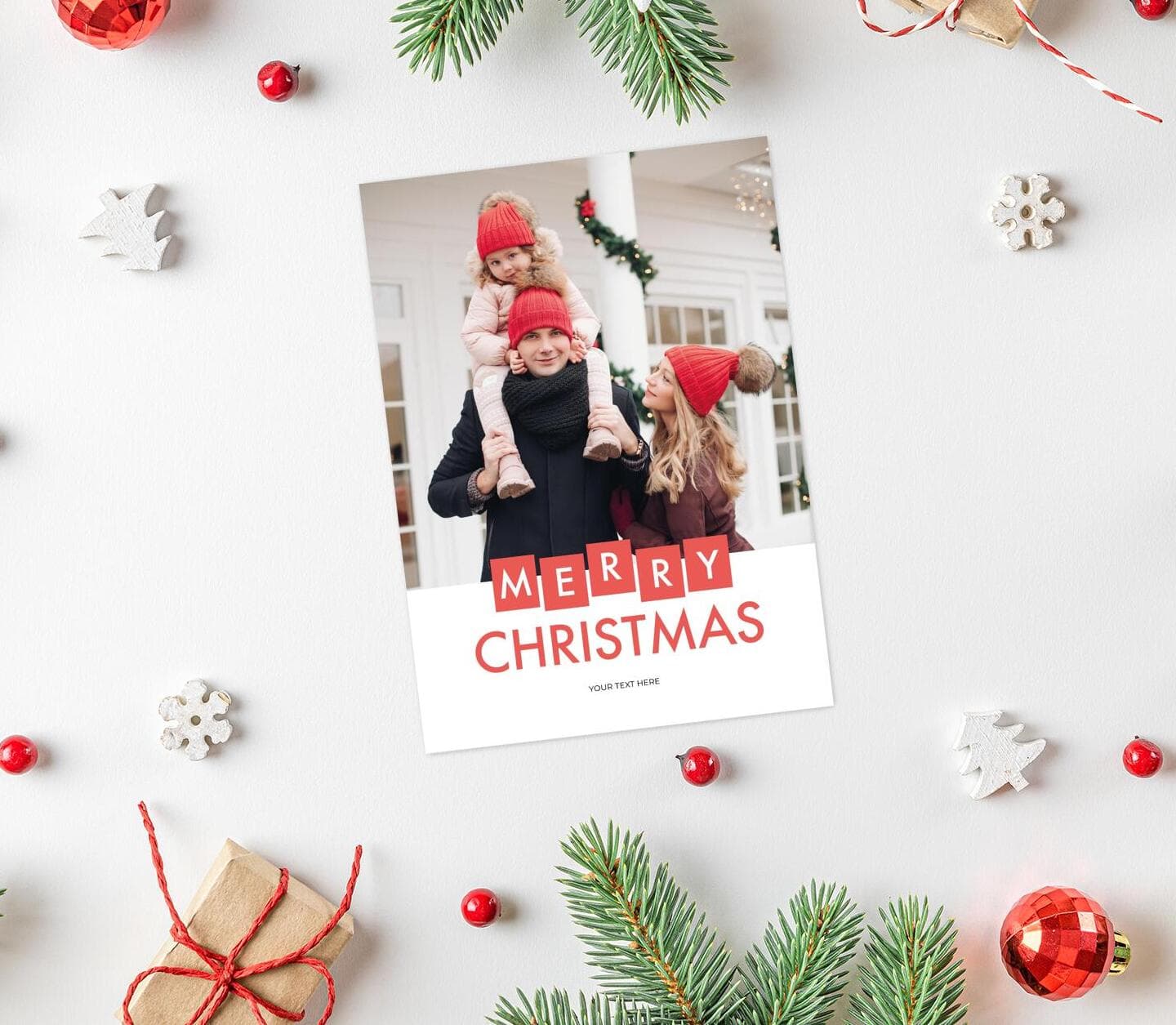 Joy & Christmas Card