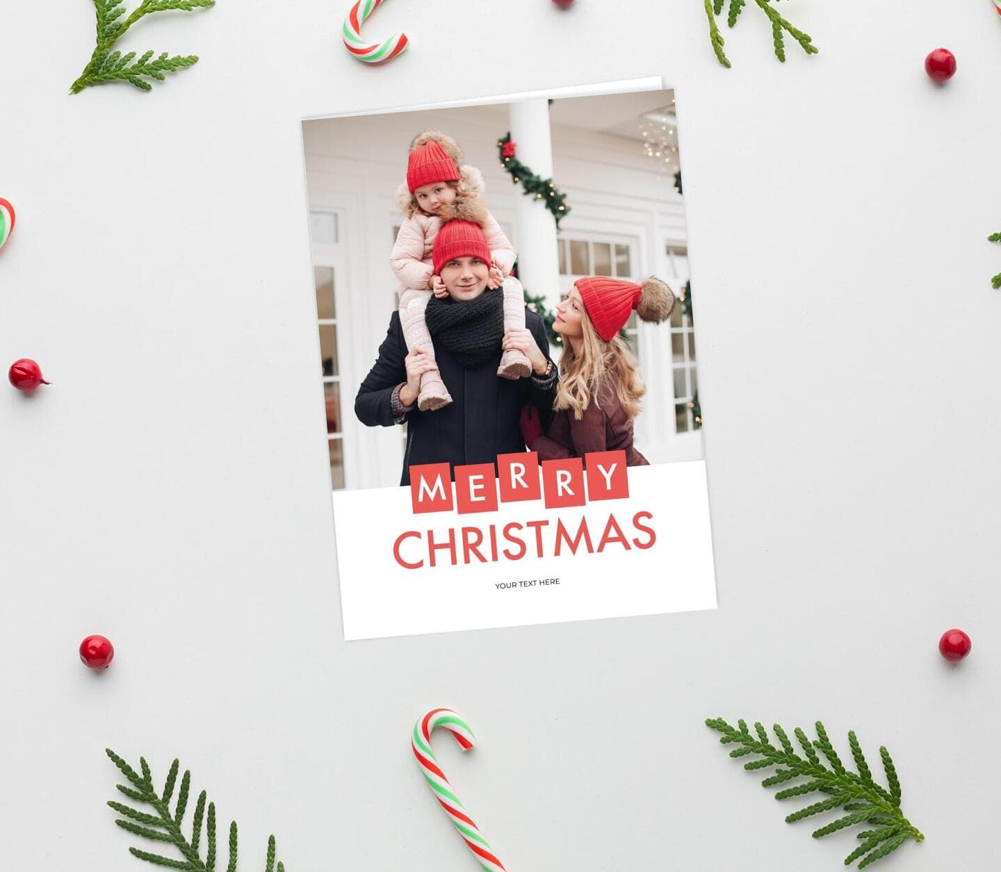 Joy & Christmas Card