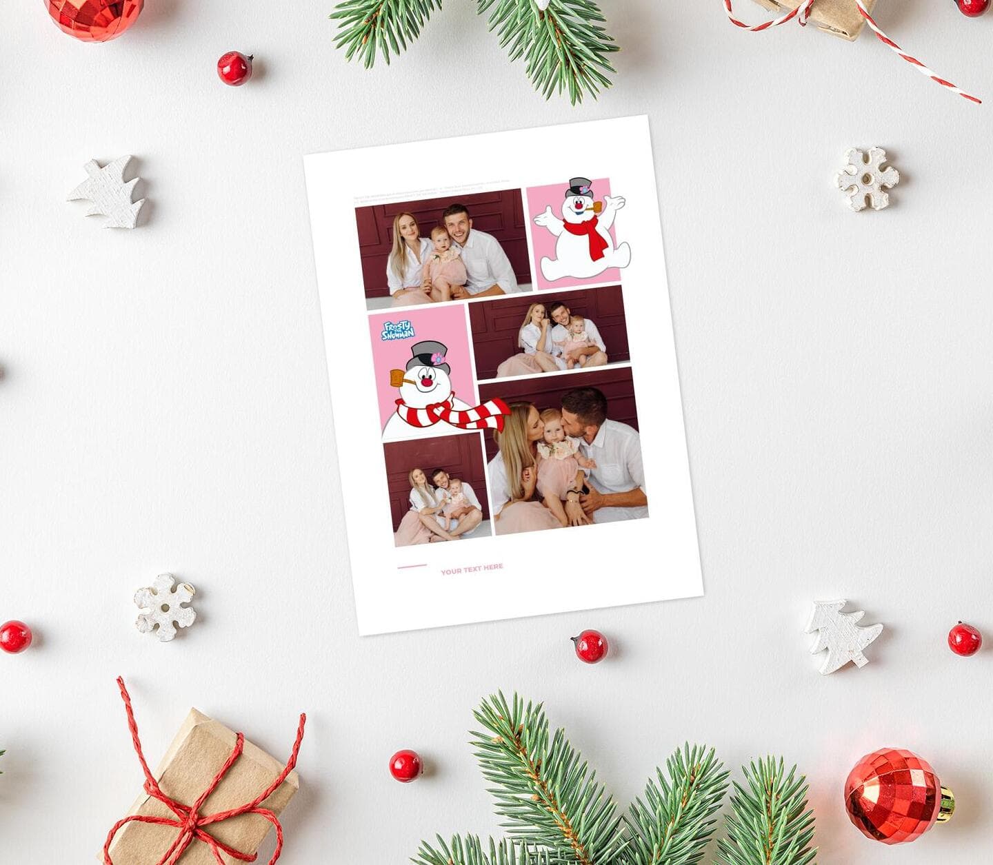 Frosty The Snowman™ Multiphoto Card