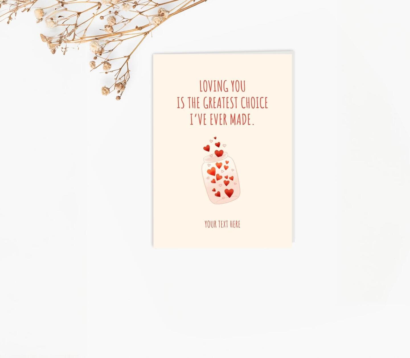 Great Choice Quote Card