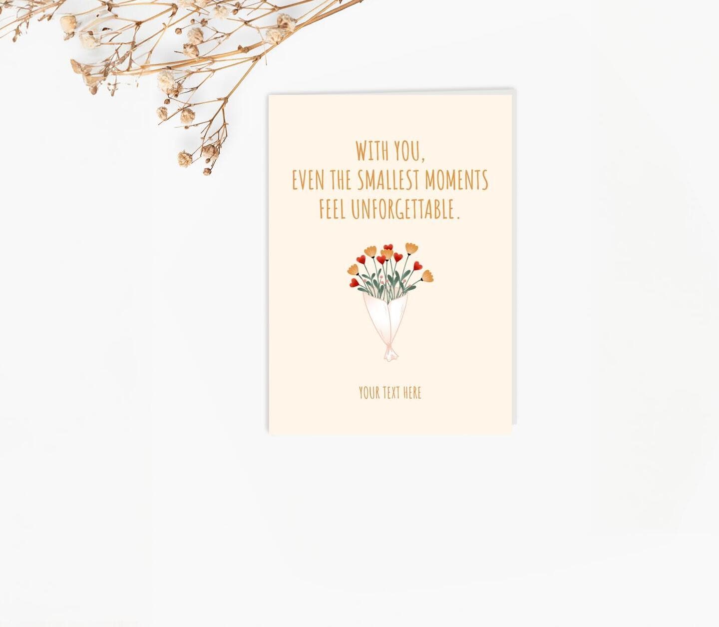 Unforgettable Quote Card