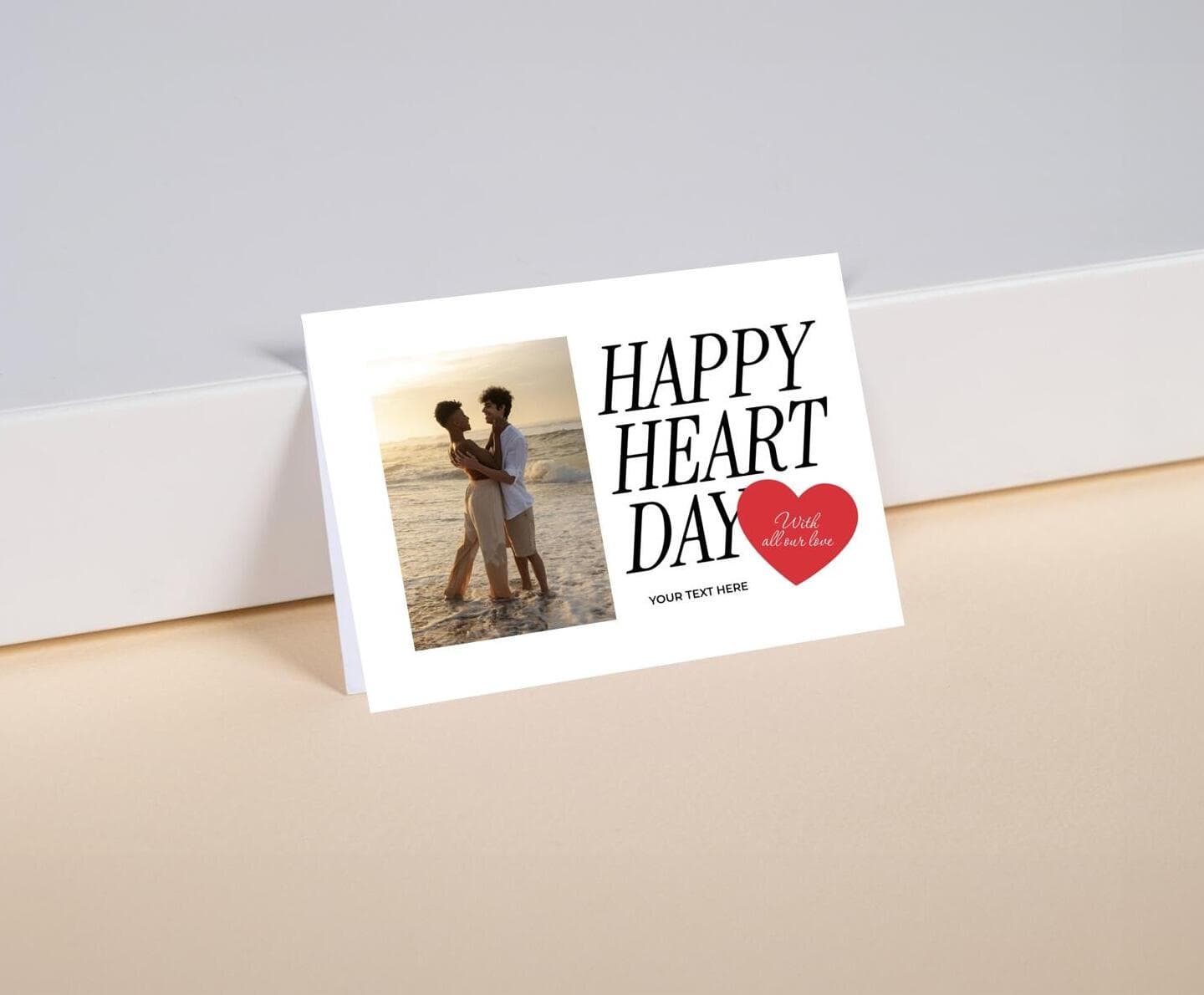 Happy Heart Day Card
