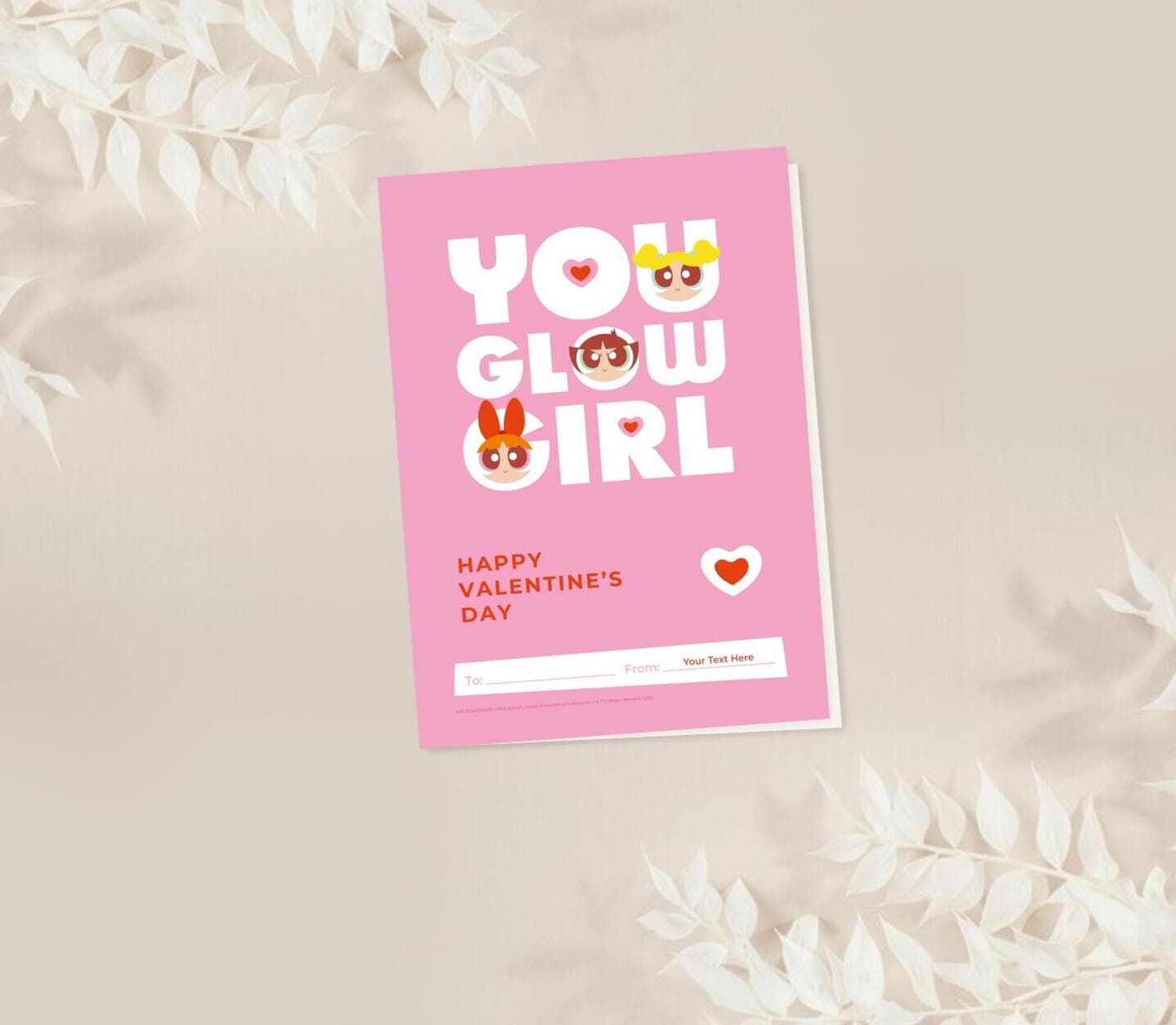 The Powerpuff Girls™ You Glow Girl Card