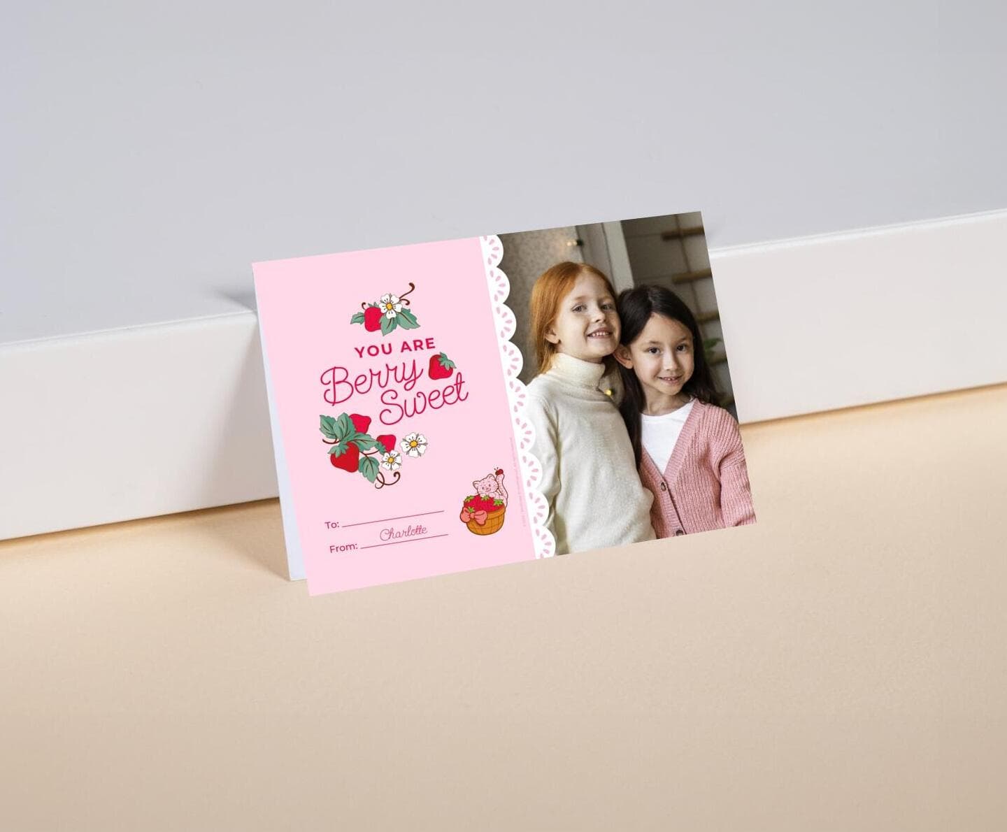 Strawberry Shortcake™ Berry Sweet Landscape Photo Card