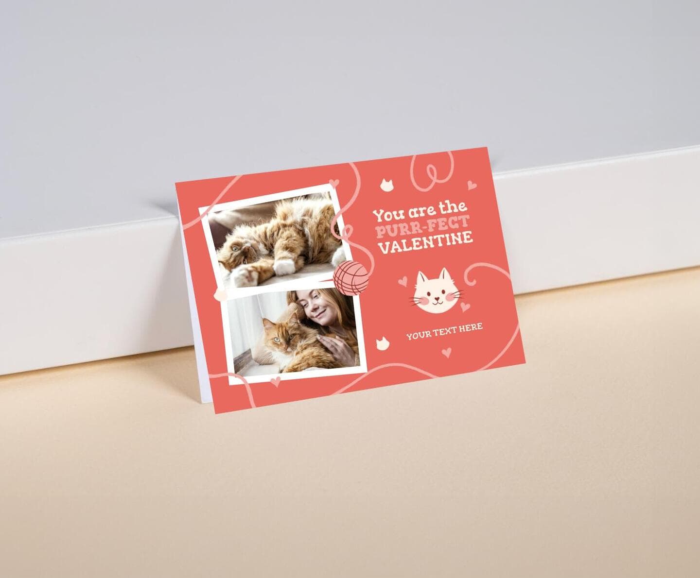 Purr-fect Valentine Multiphoto Card