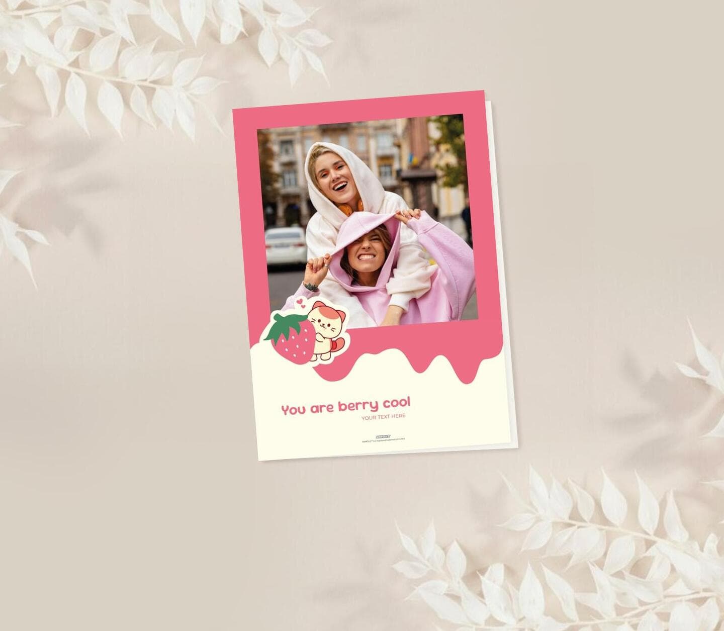 Anirollz® Berry Cool Photo Card