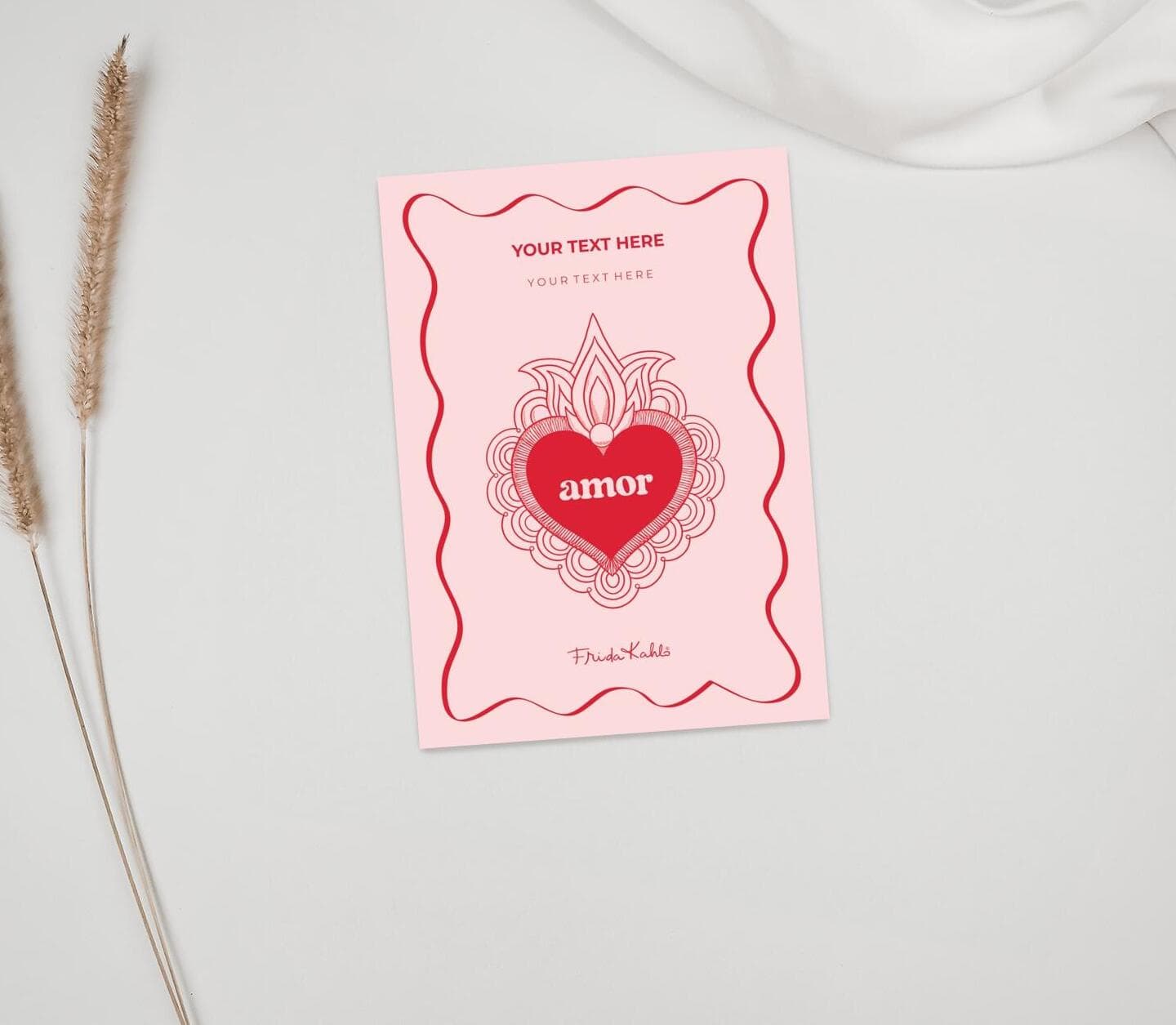 Frida Kahlo™ Amor Amor Card