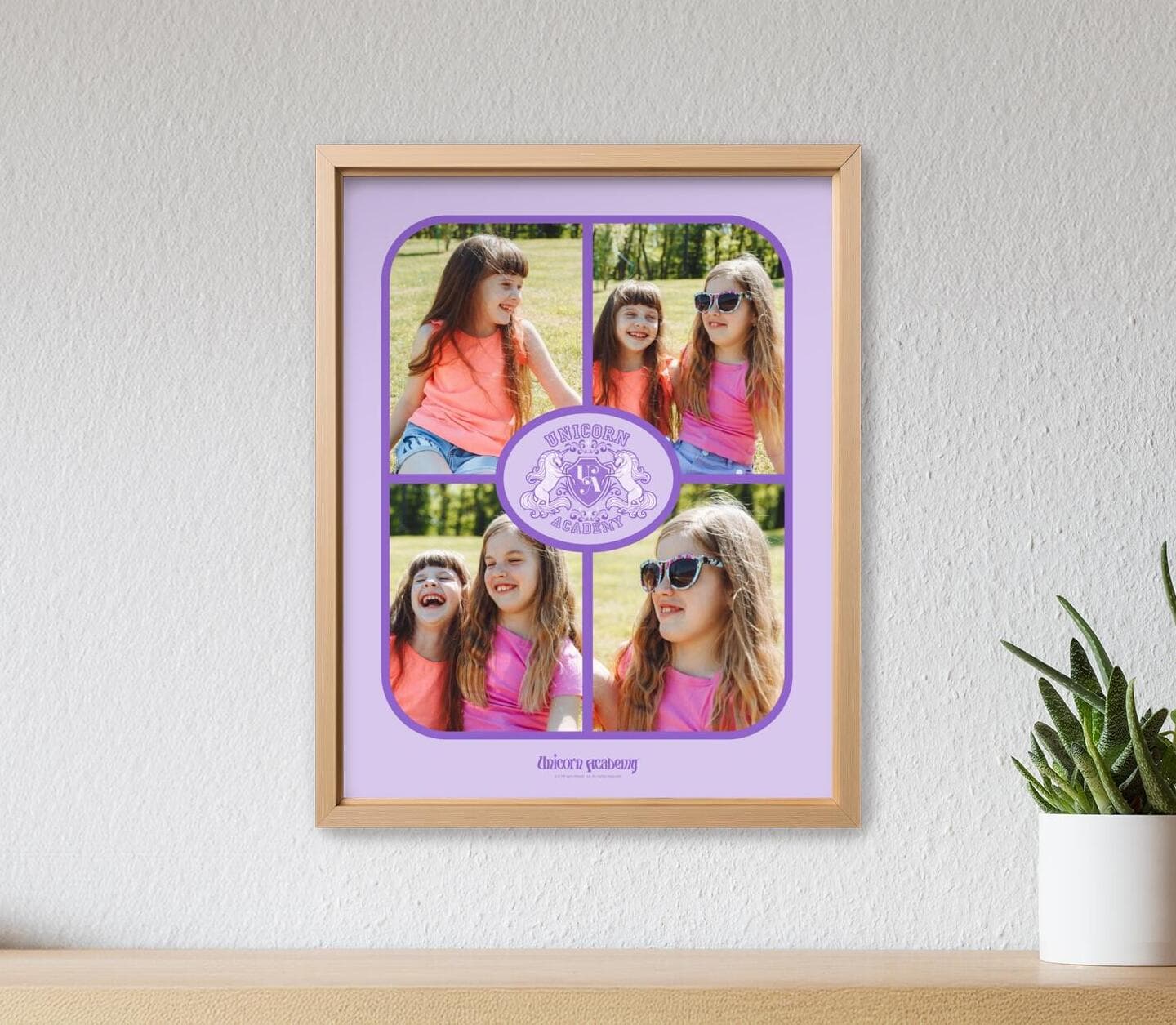Unicorn Academy™ Multiphoto Academy Poster Poster