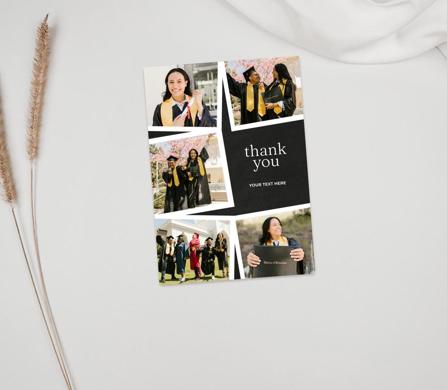 Multi-Frame Thank You Card