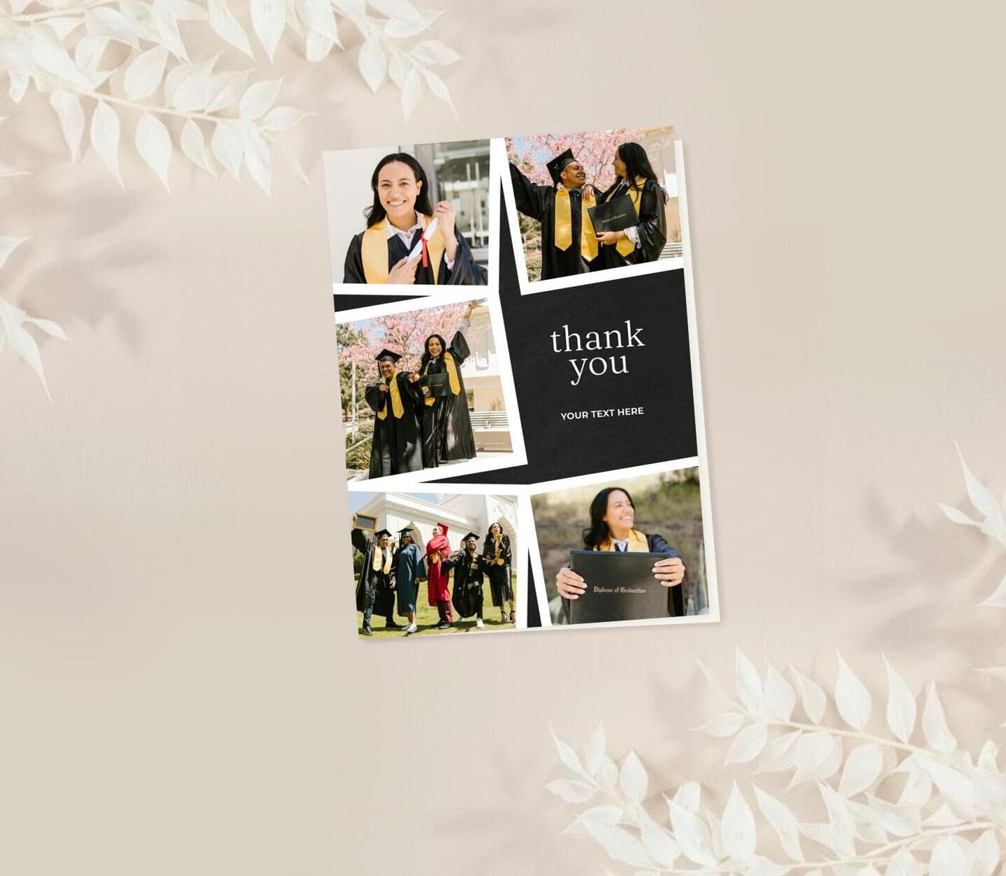 Multi-Frame Thank You Card