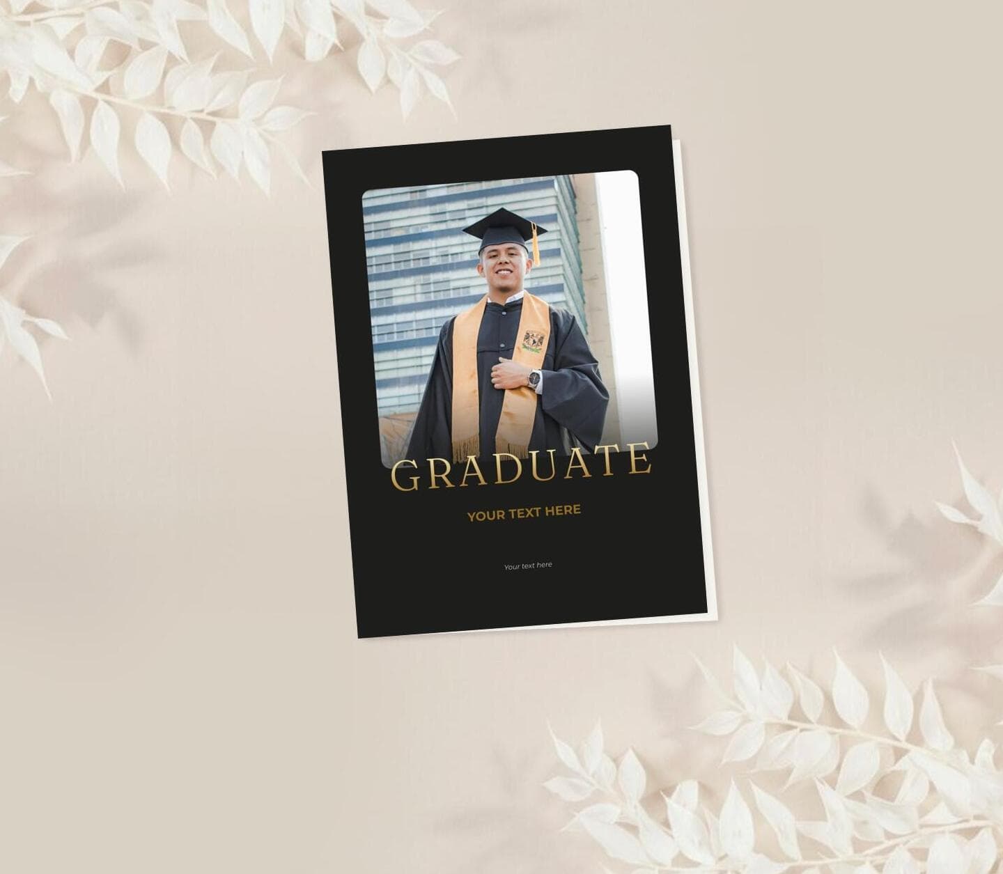 Elegant Square Invitation Card