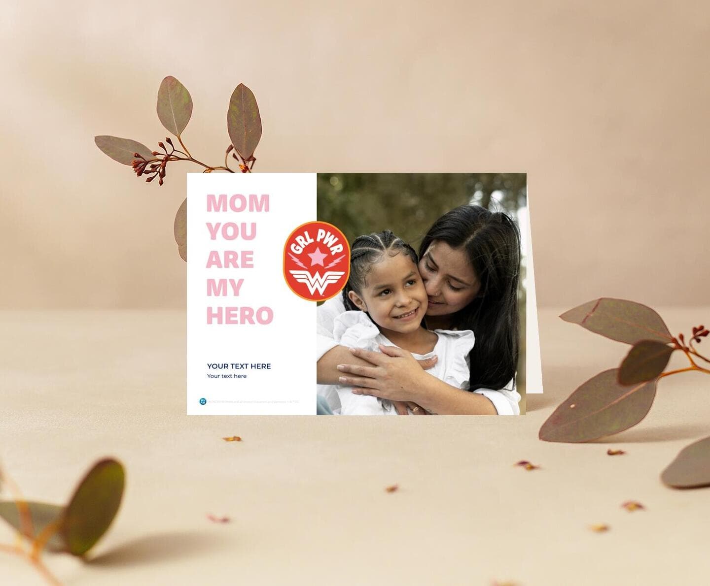 Wonder Woman™ Mom My Hero Card