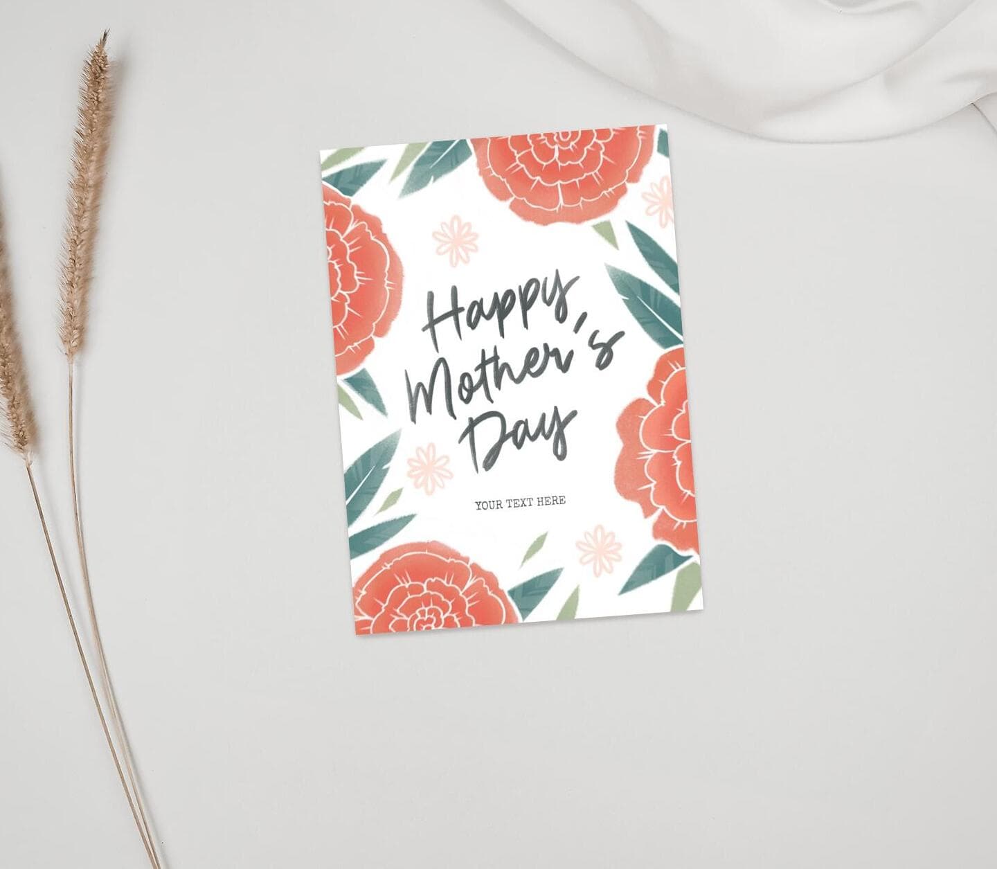 Mother's Day Flowers Card