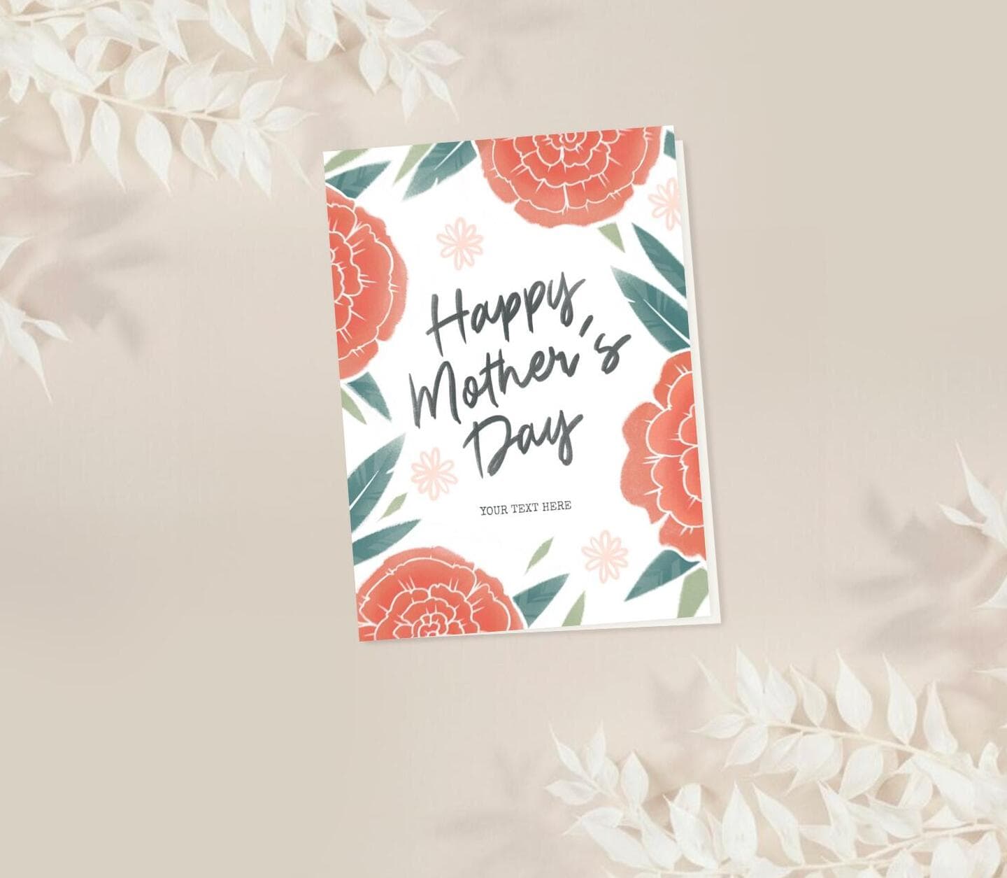 Mother's Day Flowers Card