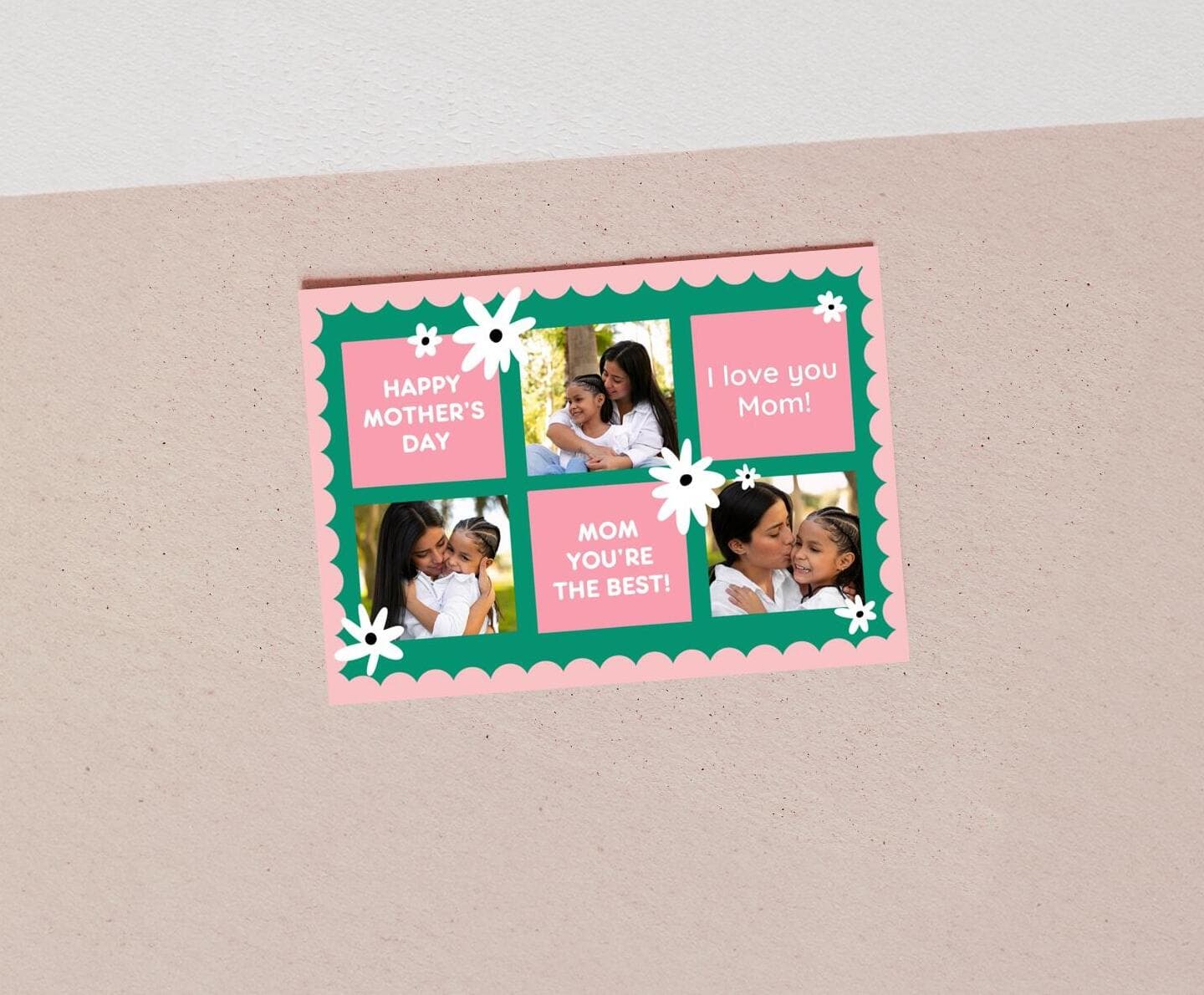 Squares Best Mom Card