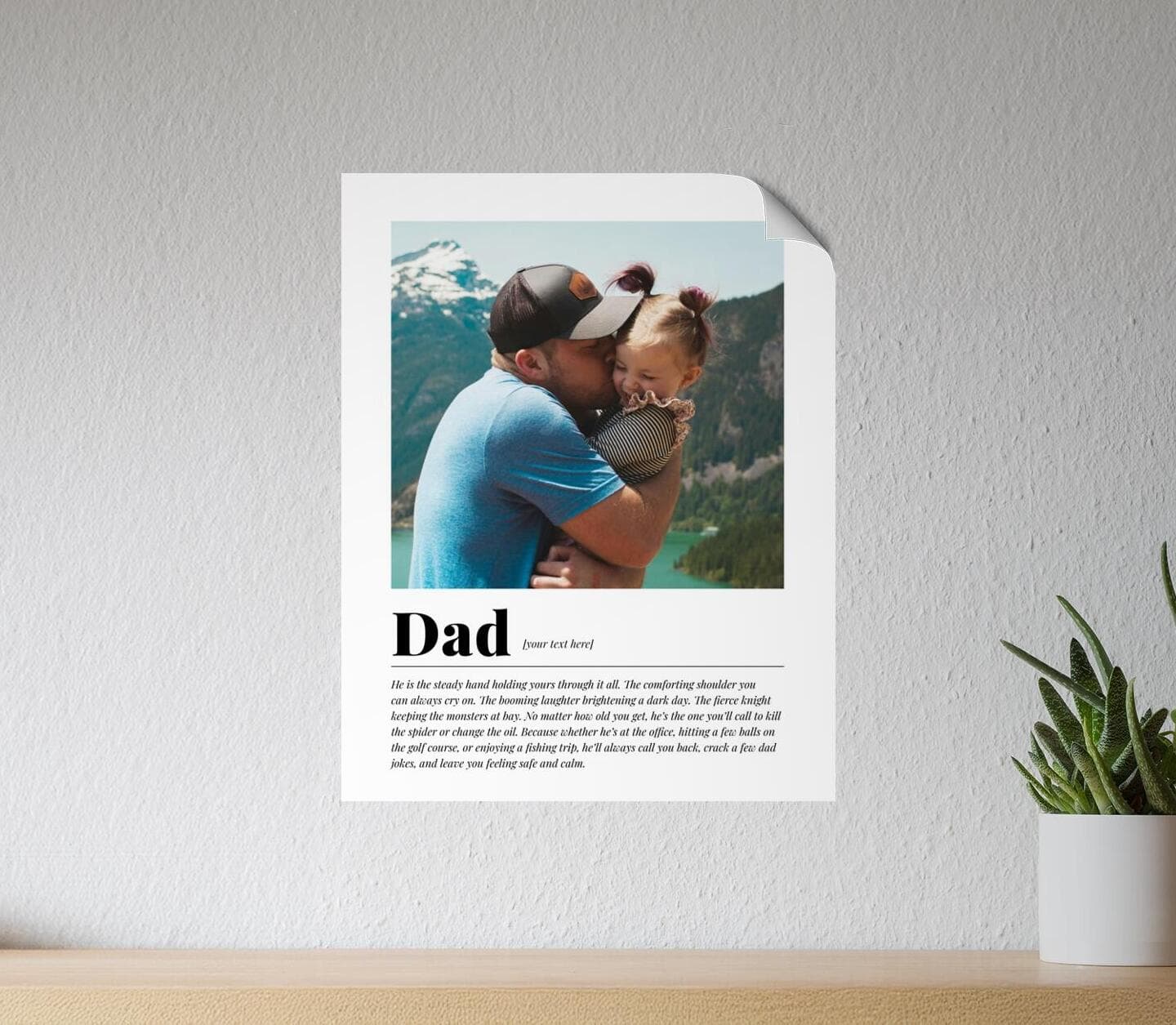 Dad Definition Poster