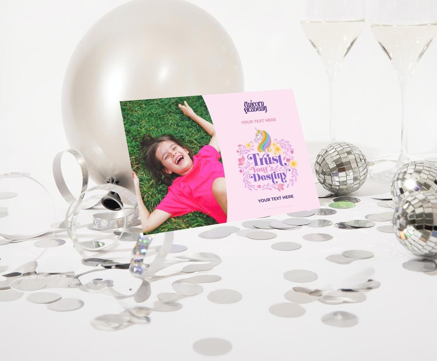 Unicorn Academy™ Trust Your Destiny Card