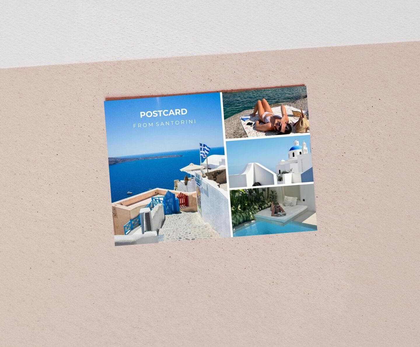 Classic Composition Postcard Card