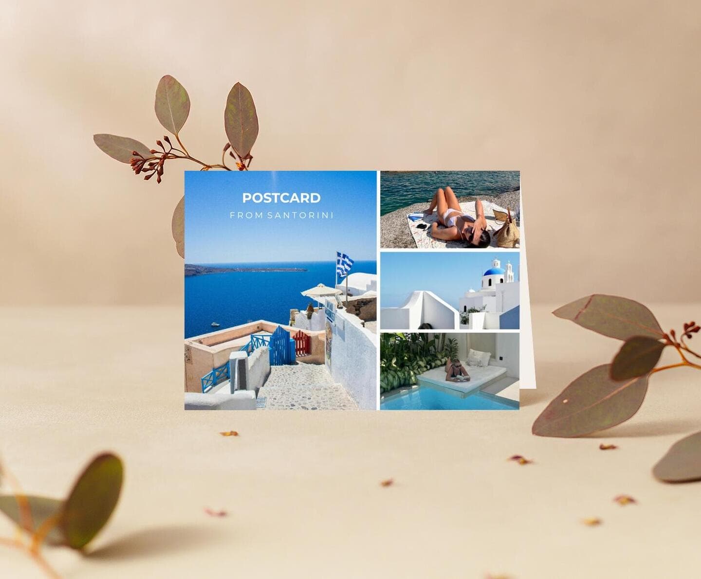 Classic Composition Postcard Card