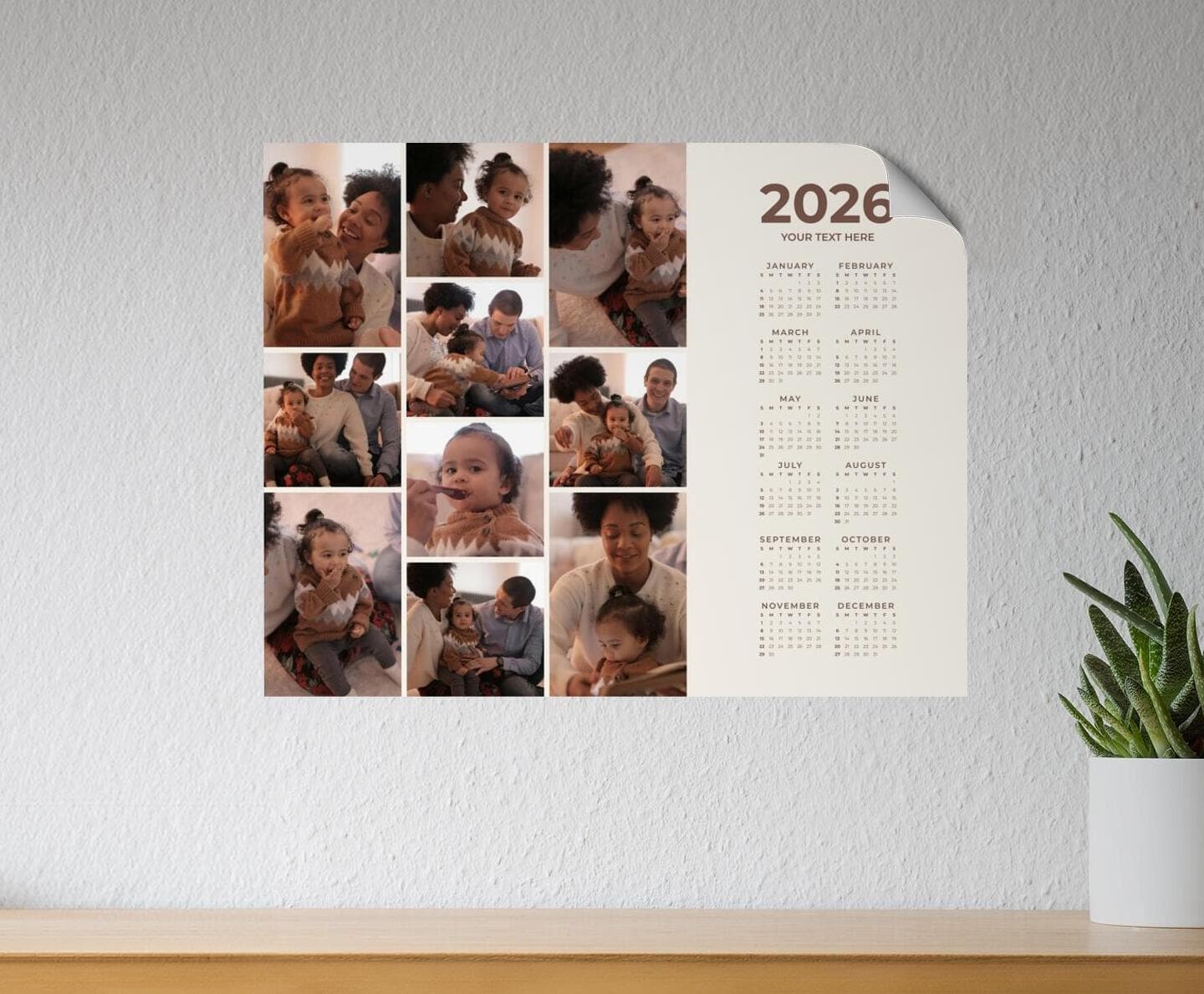 Photo Collage Landscape Poster