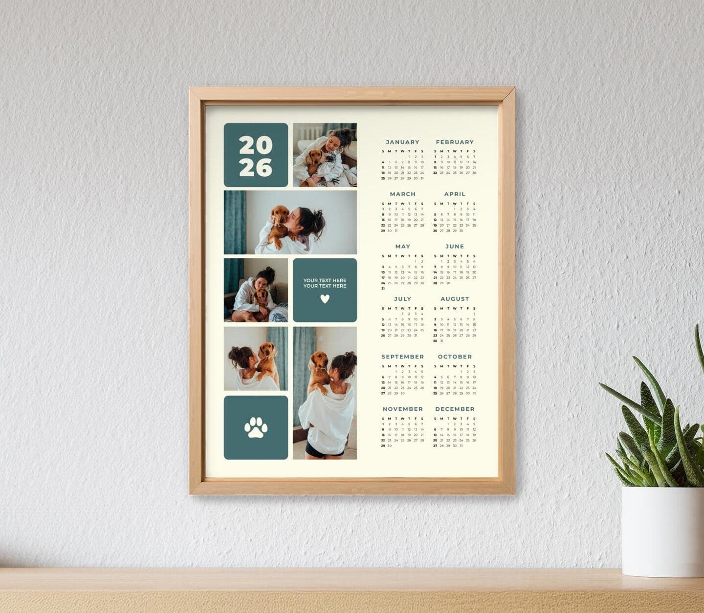 Memory Board Pets Poster