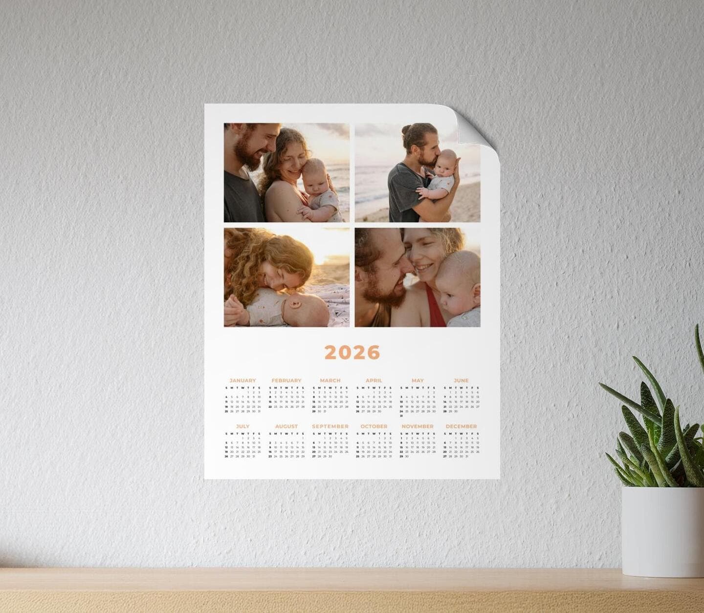 Square Photos Poster