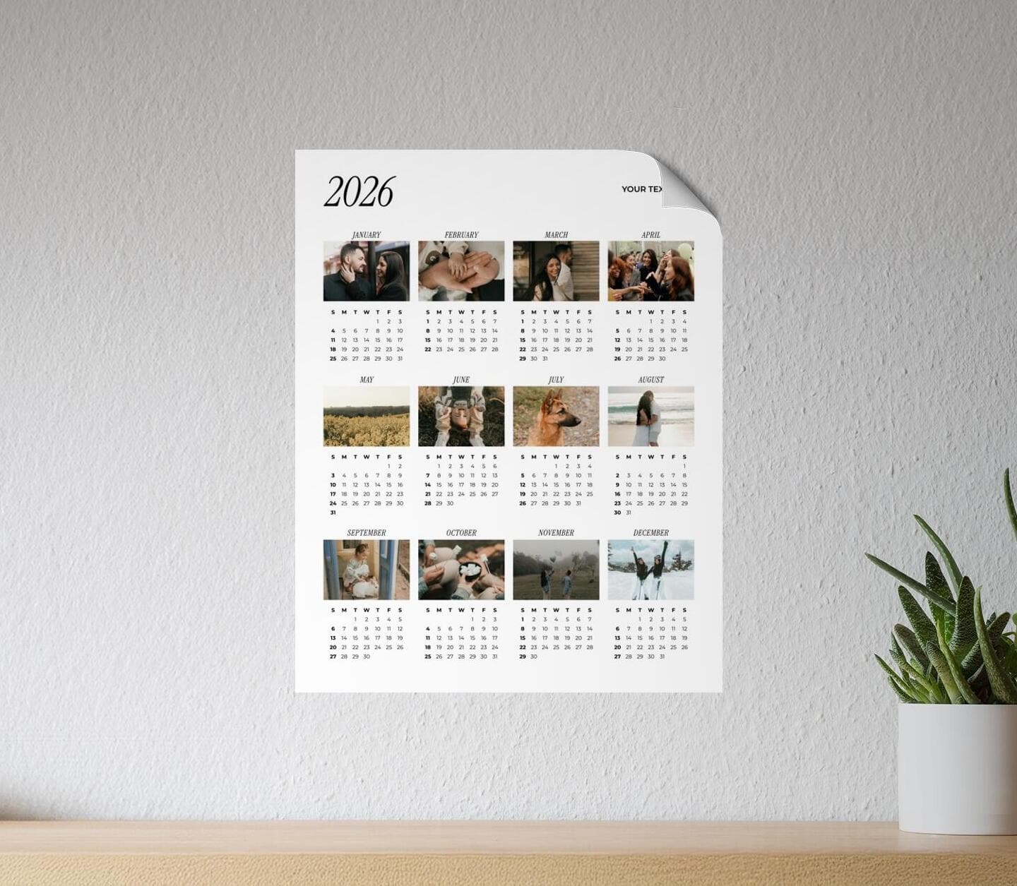 Monthly Moments Poster