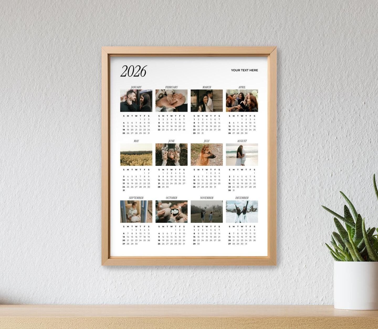 Monthly Moments Poster