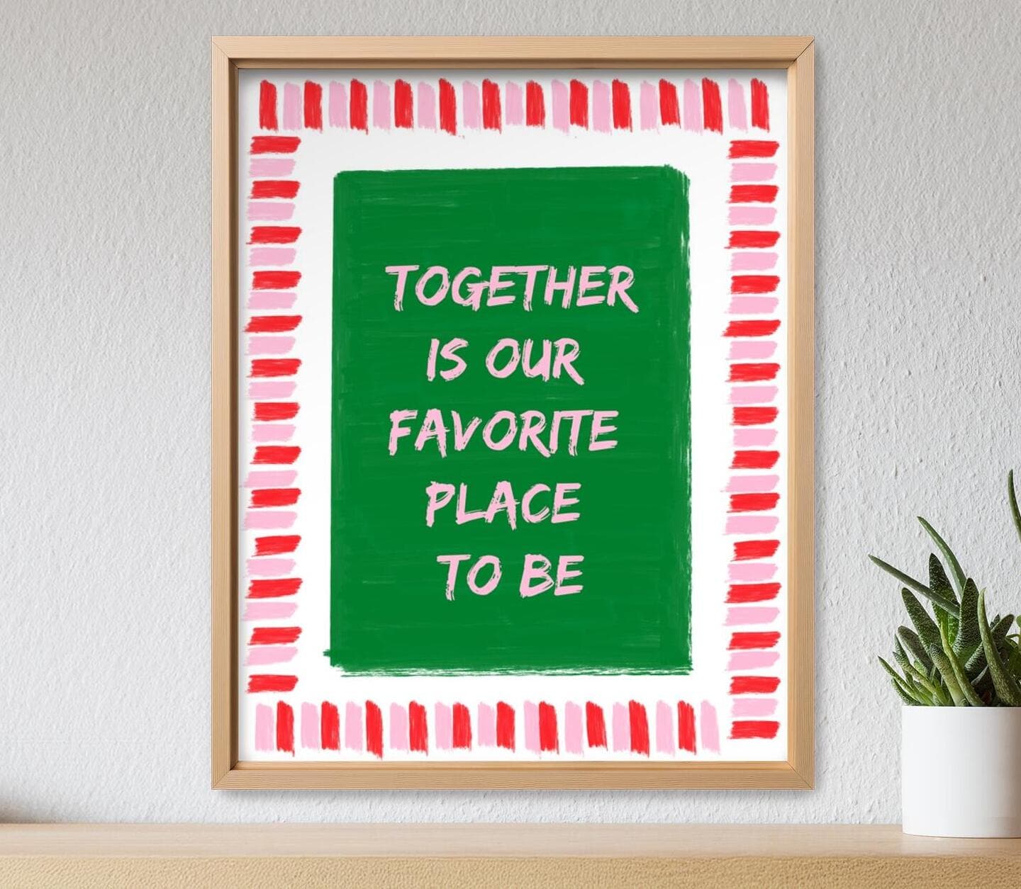 Favorite Place Quote Poster